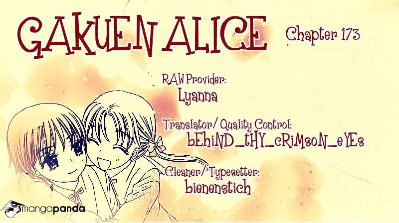 Gakuen Alice - chapter 173 - #1