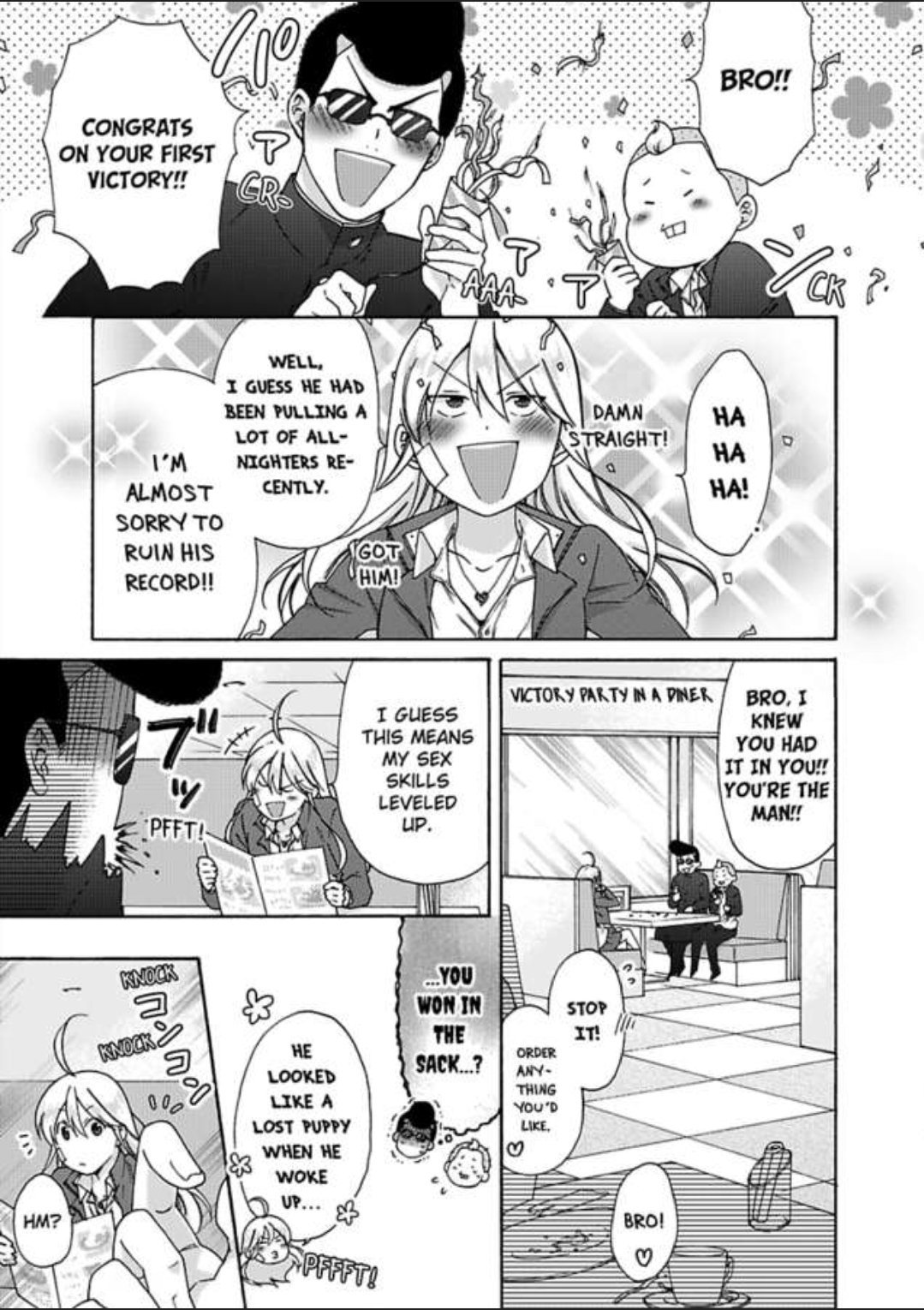 Gender-Swap at the Delinquent Academy -He's Trying to Get My First Time!- - chapter 29 - #1
