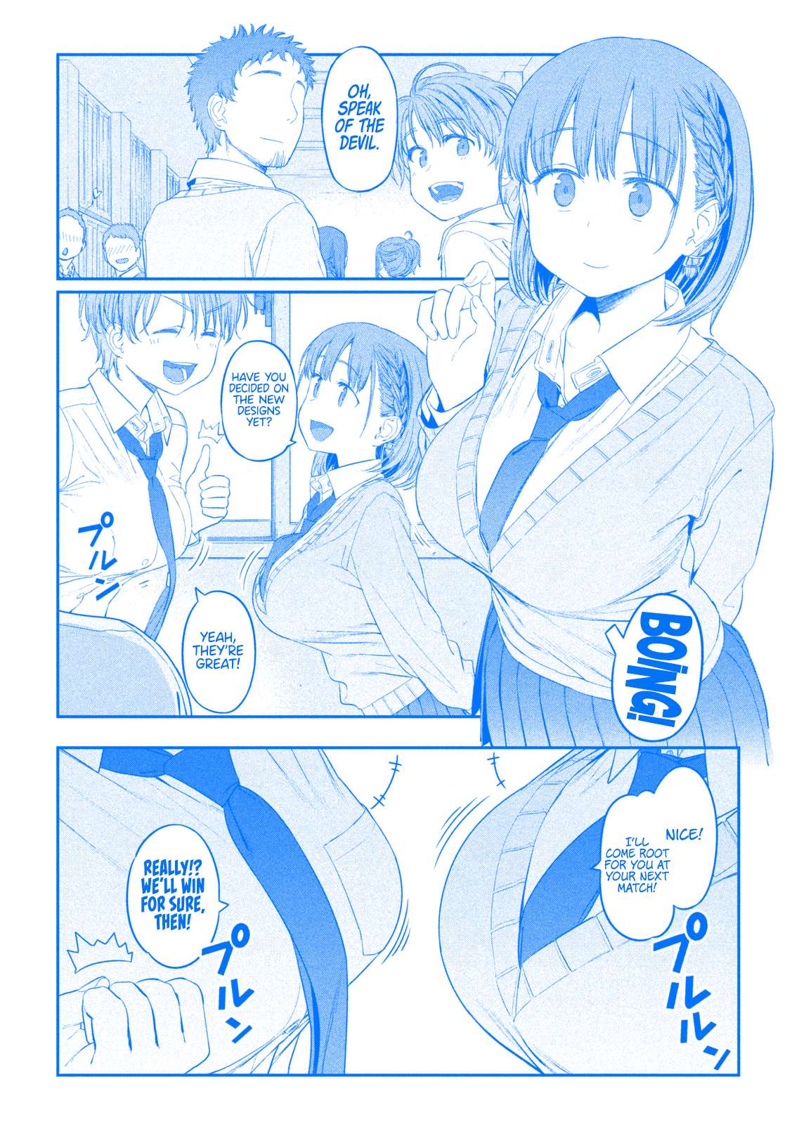 Getsuyoubi no Tawawa (Serialization) (Blue) (Fan Colored) - chapter 12 - #5