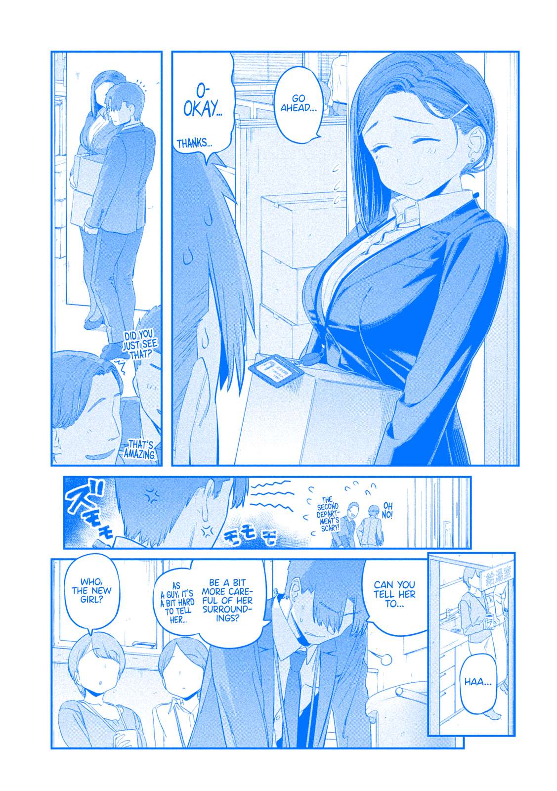 Getsuyoubi no Tawawa (Serialization) (Blue) (Fan Colored) - chapter 28 - #4