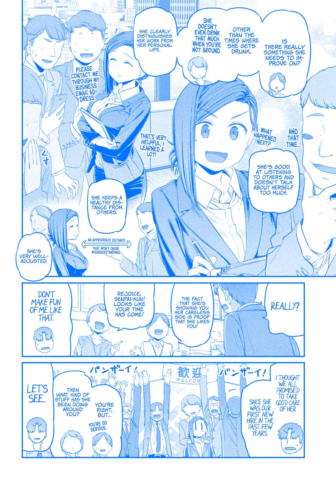 Getsuyoubi no Tawawa (Serialization) (Blue) (Fan Colored) - chapter 28 - #5