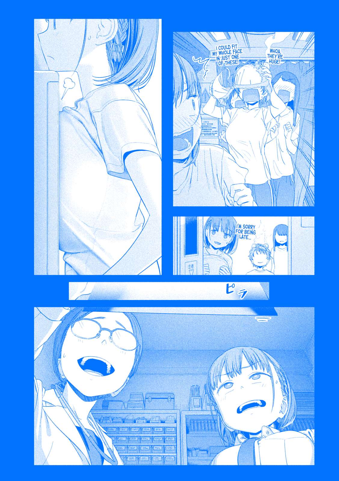 Getsuyoubi no Tawawa (Serialization) (Blue) (Fan Colored) - chapter 39 - #3