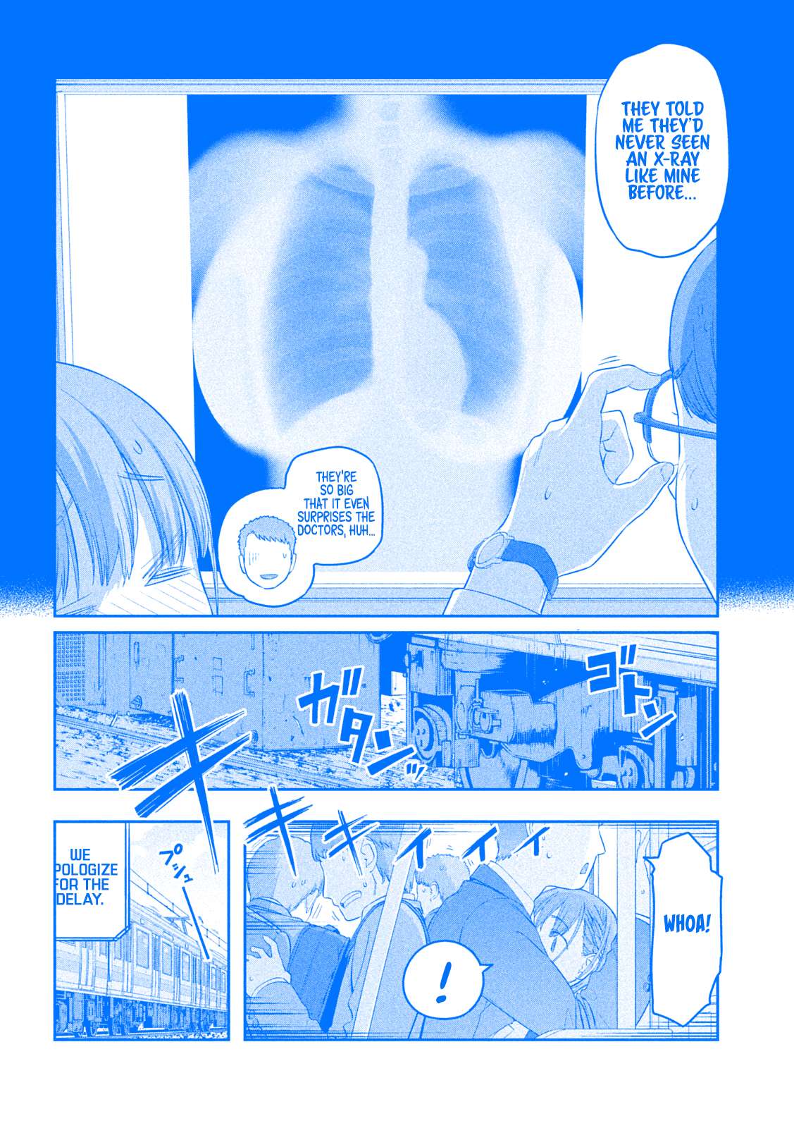 Getsuyoubi no Tawawa (Serialization) (Blue) (Fan Colored) - chapter 39 - #4