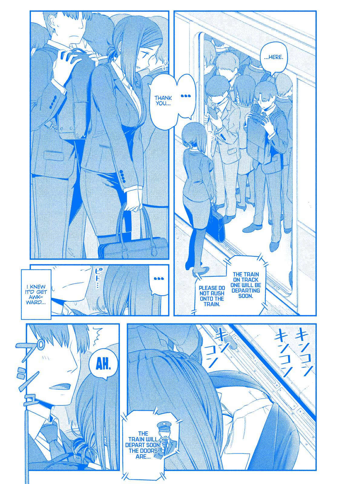 Getsuyoubi no Tawawa (Serialization) (Blue) (Fan Colored) - chapter 4 - #6