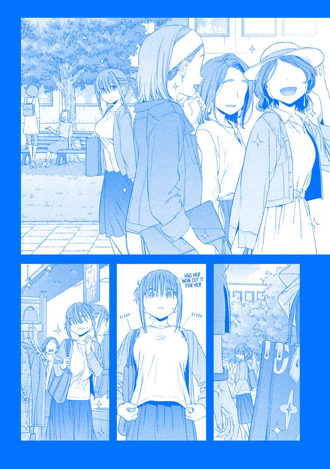 Getsuyoubi no Tawawa (Serialization) (Blue) (Fan Colored) - chapter 40 - #2