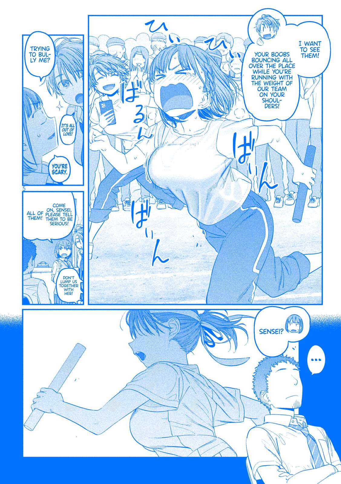 Getsuyoubi no Tawawa (Serialization) (Blue) (Fan Colored) - chapter 44 - #5