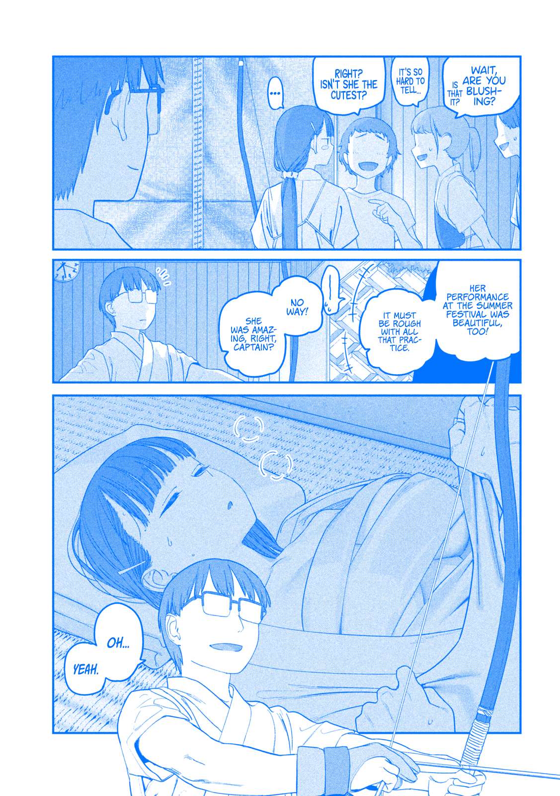 Getsuyoubi no Tawawa (Serialization) (Blue) (Fan Colored) - chapter 50 - #3