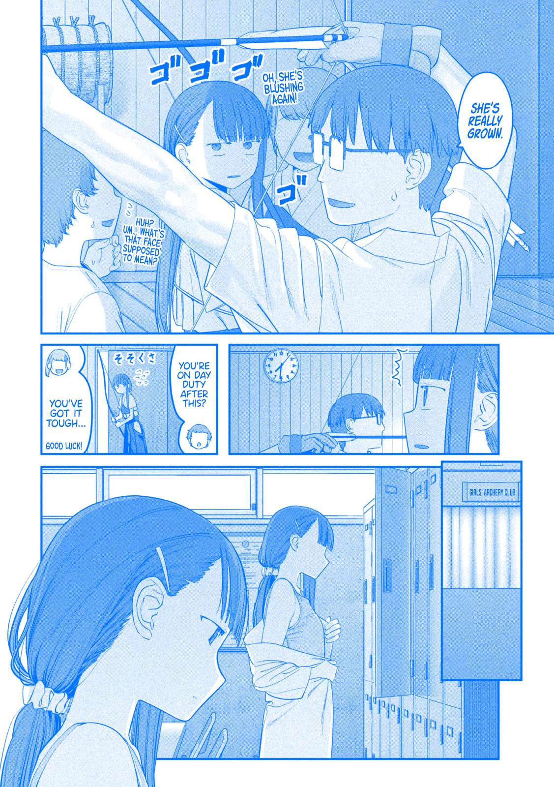 Getsuyoubi no Tawawa (Serialization) (Blue) (Fan Colored) - chapter 50 - #4