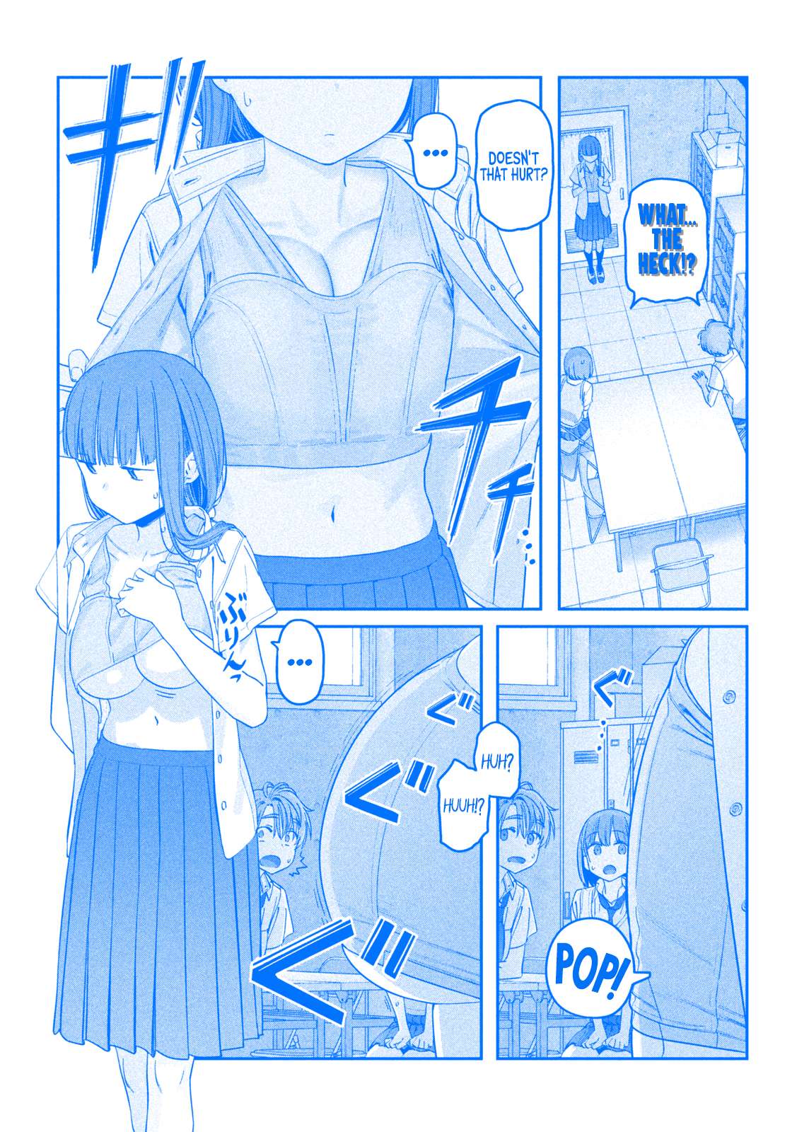 Getsuyoubi no Tawawa (Serialization) (Blue) (Fan Colored) - chapter 52 - #5