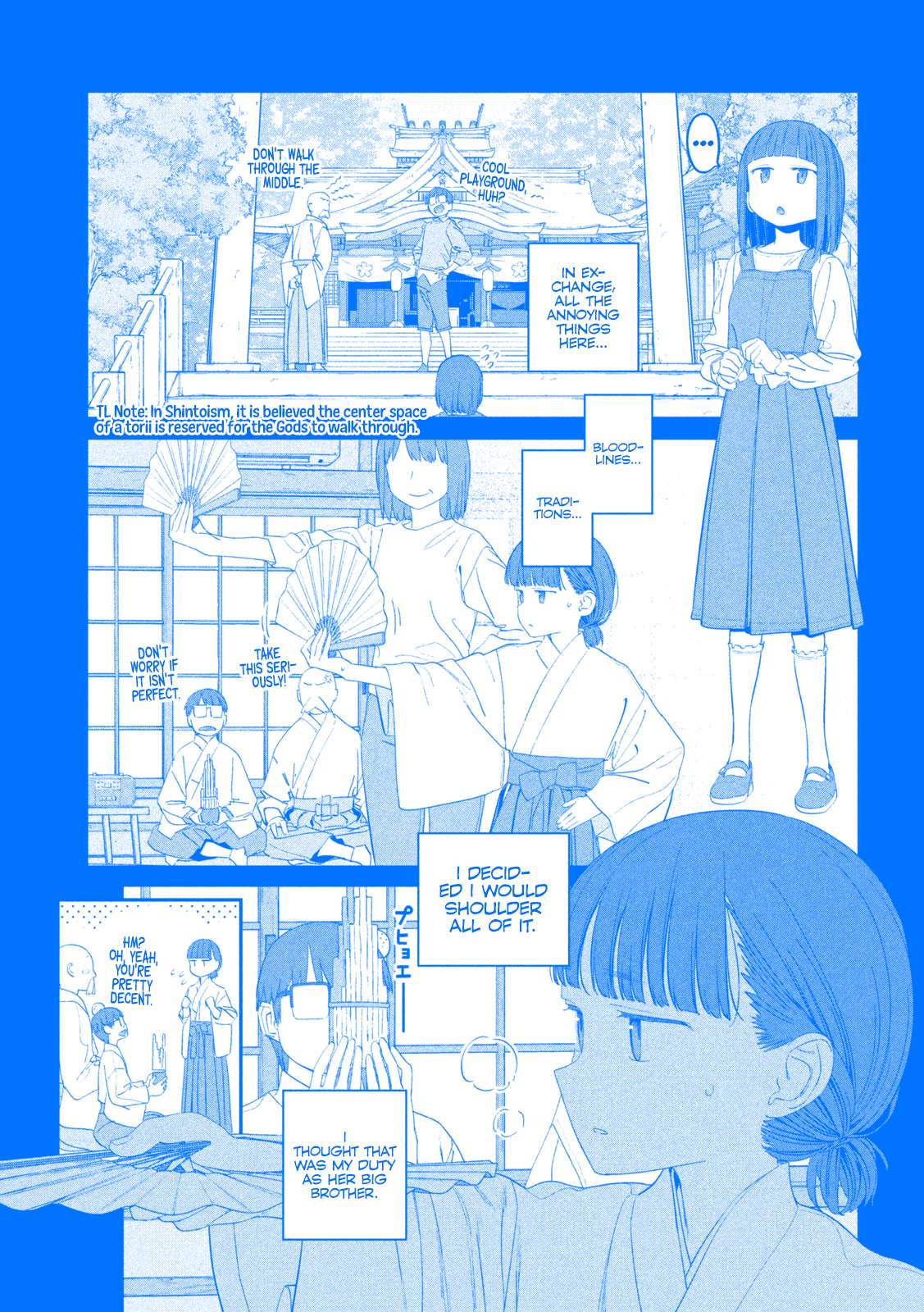 Getsuyoubi no Tawawa (Serialization) (Blue) (Fan Colored) - chapter 53 - #3