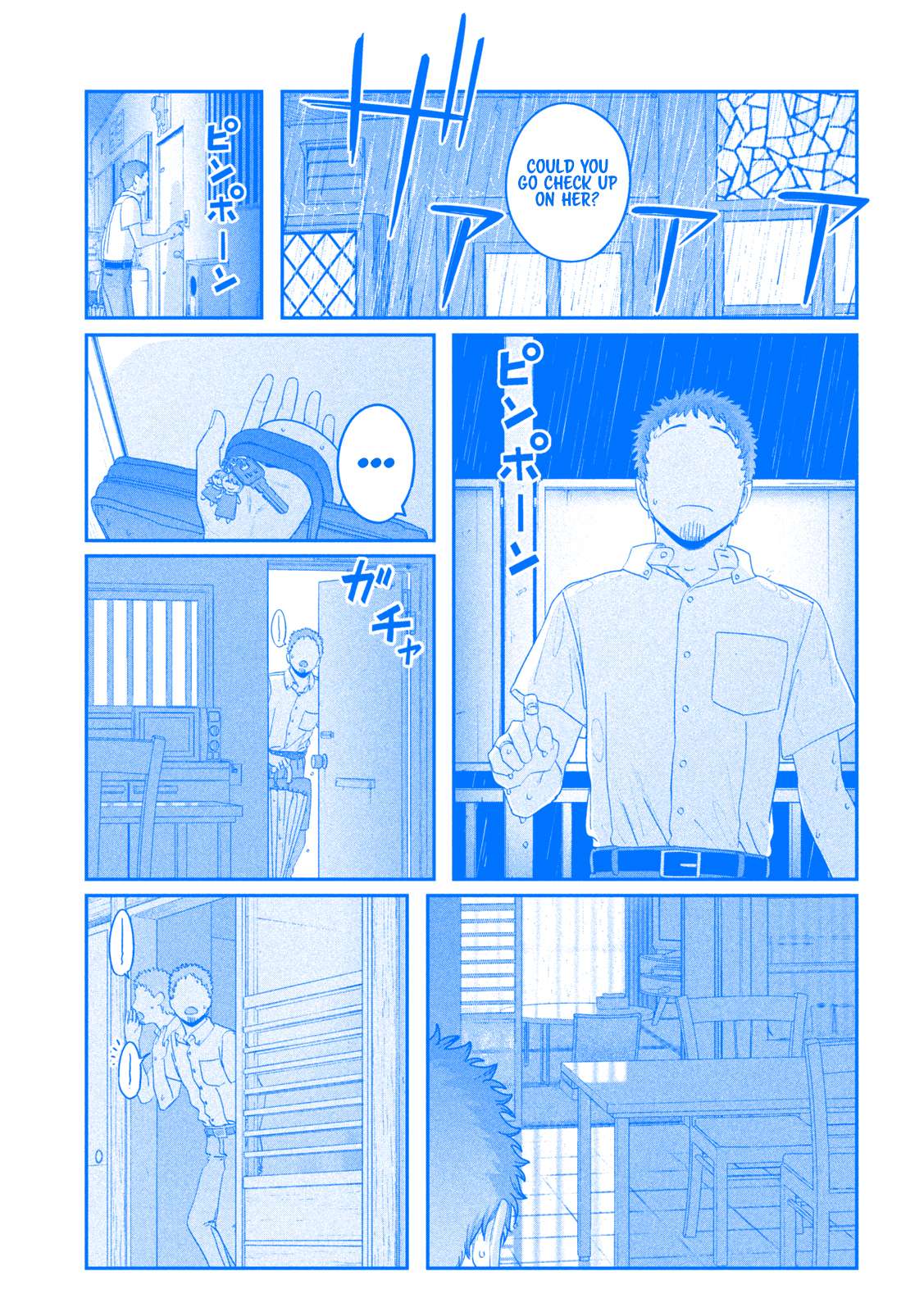 Getsuyoubi no Tawawa (Serialization) (Blue) (Fan Colored) - chapter 61 - #6