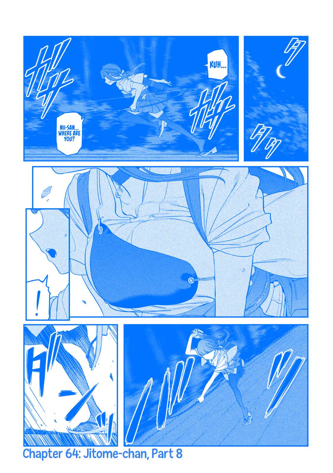 Getsuyoubi no Tawawa (Serialization) (Blue) (Fan Colored) - chapter 64 - #3
