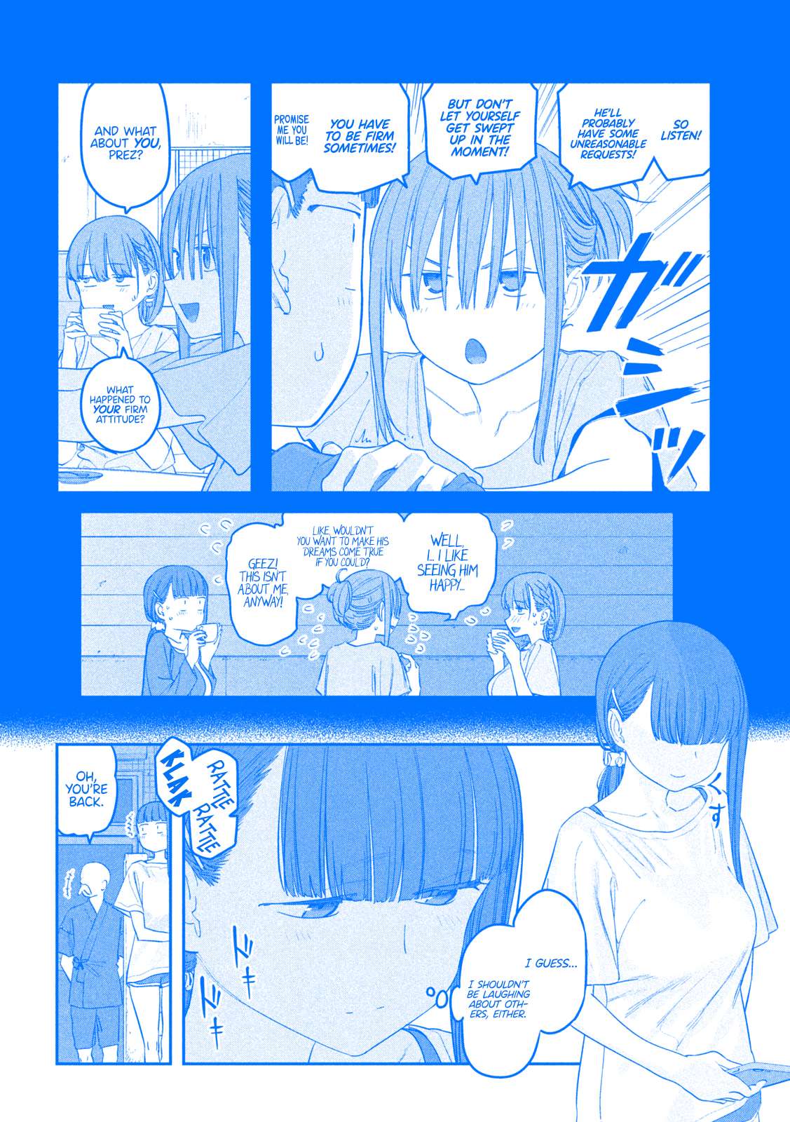 Getsuyoubi no Tawawa (Serialization) (Blue) (Fan Colored) - chapter 66 - #3