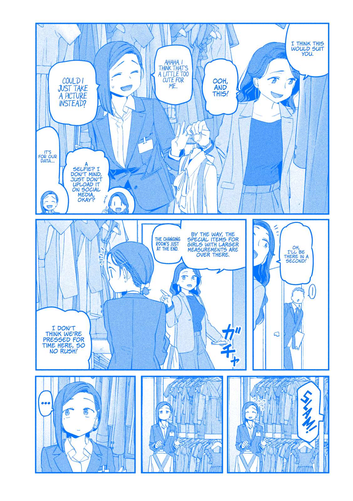 Getsuyoubi no Tawawa (Serialization) (Blue) (Fan Colored) - chapter 67 - #6