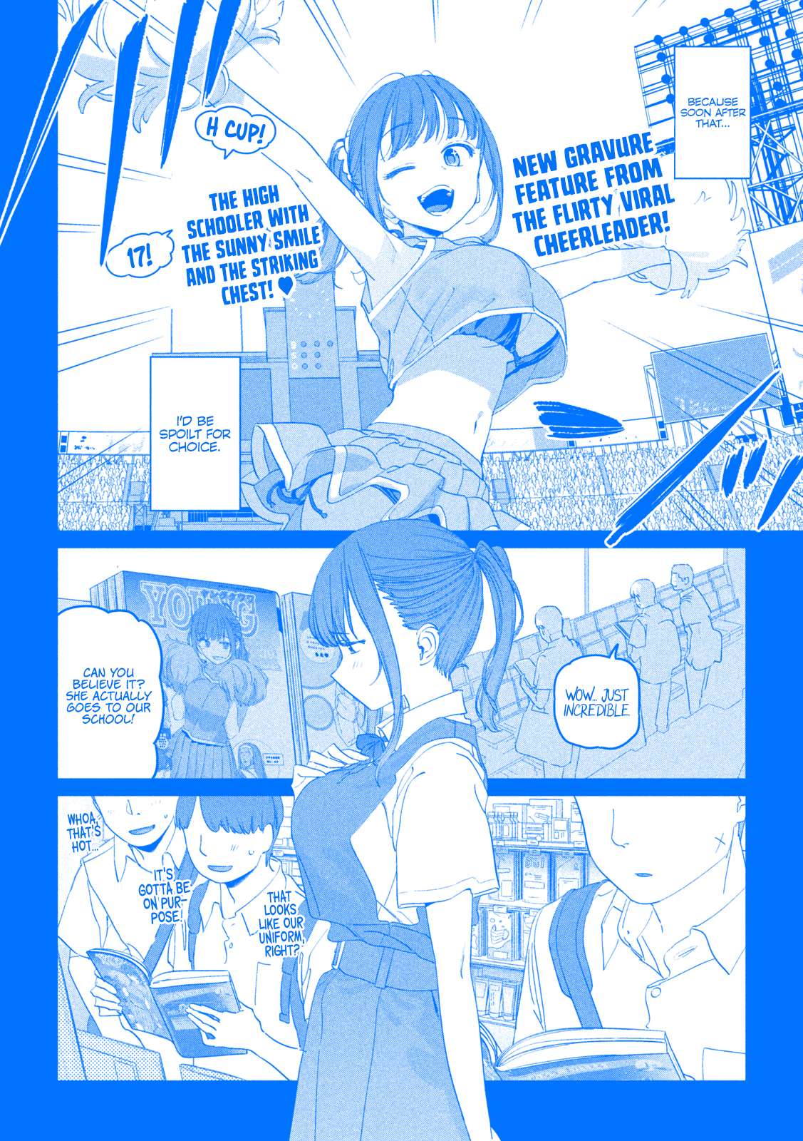 Getsuyoubi no Tawawa (Serialization) (Blue) (Fan Colored) - chapter 77 - #5