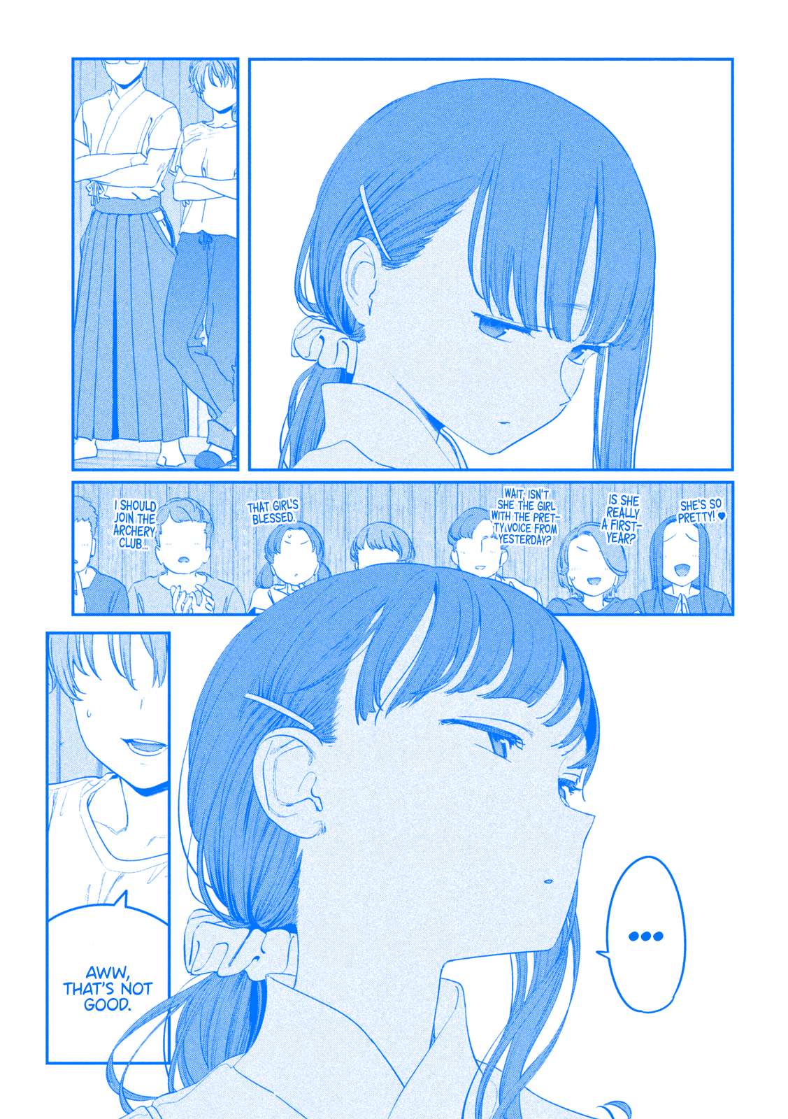 Getsuyoubi no Tawawa (Serialization) (Blue) (Fan Colored) - chapter 81 - #4