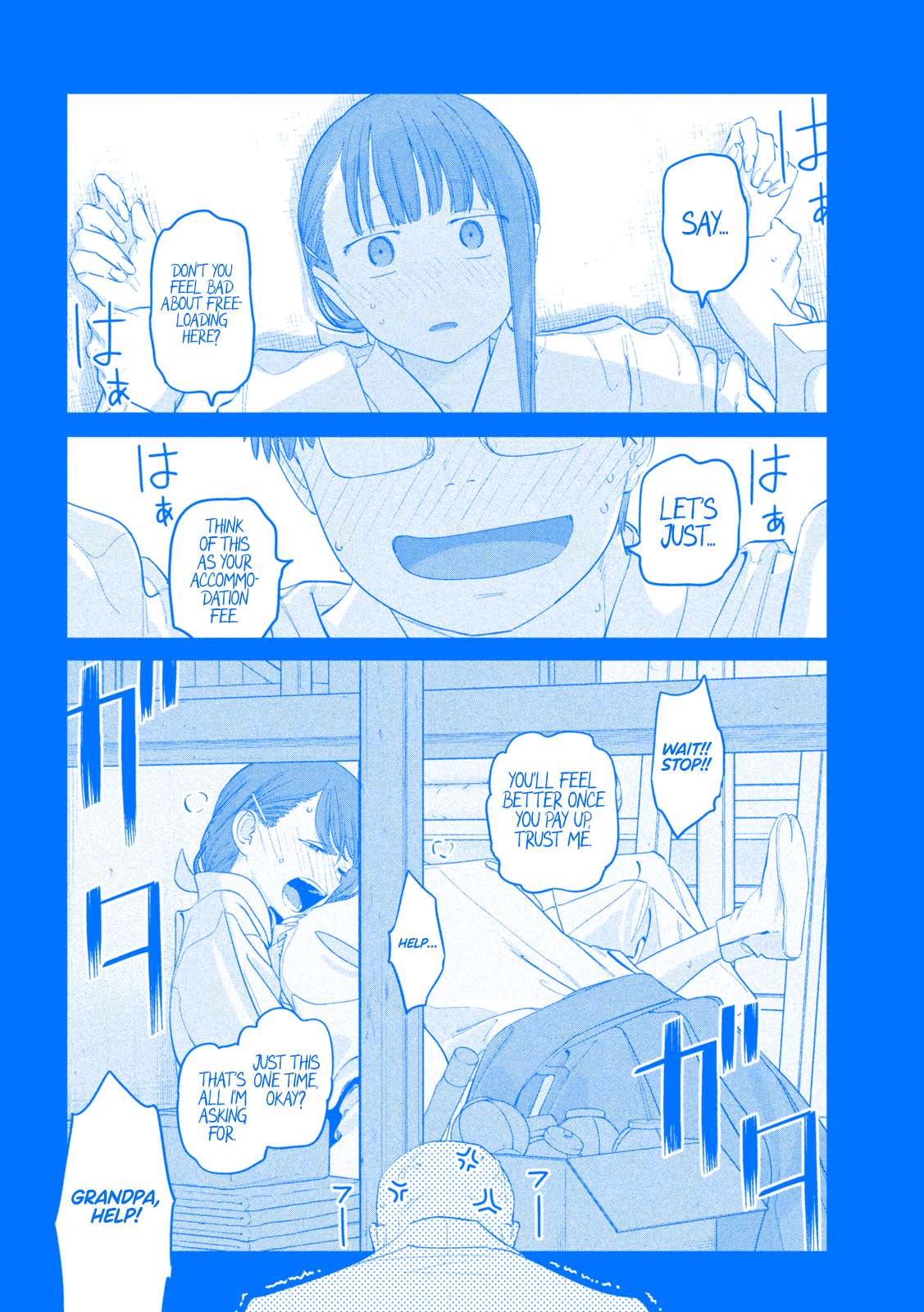 Getsuyoubi no Tawawa (Serialization) (Blue) (Fan Colored) - chapter 90 - #6