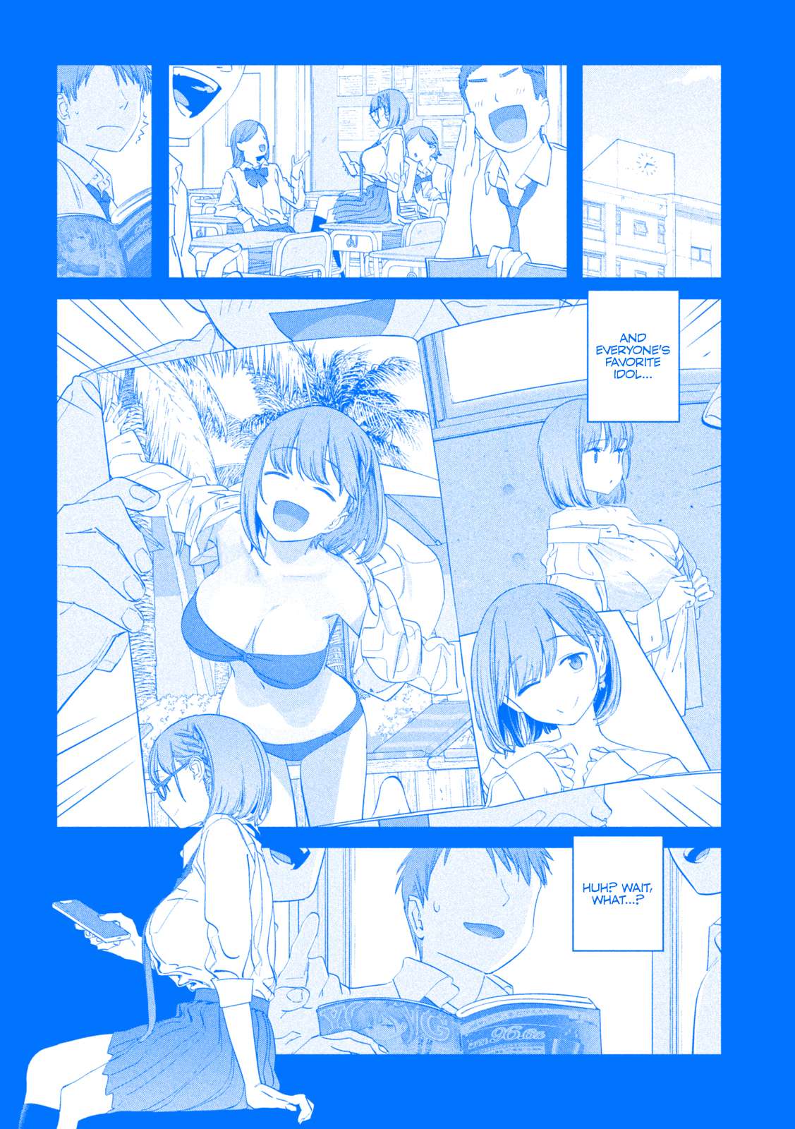 Getsuyoubi no Tawawa (Serialization) (Blue) (Fan Colored) - chapter 95 - #5