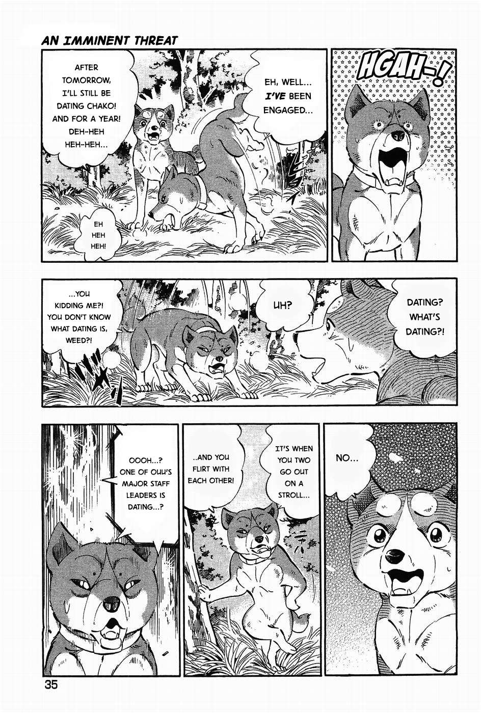 Ginga Densetsu Weed - chapter 309 - #3