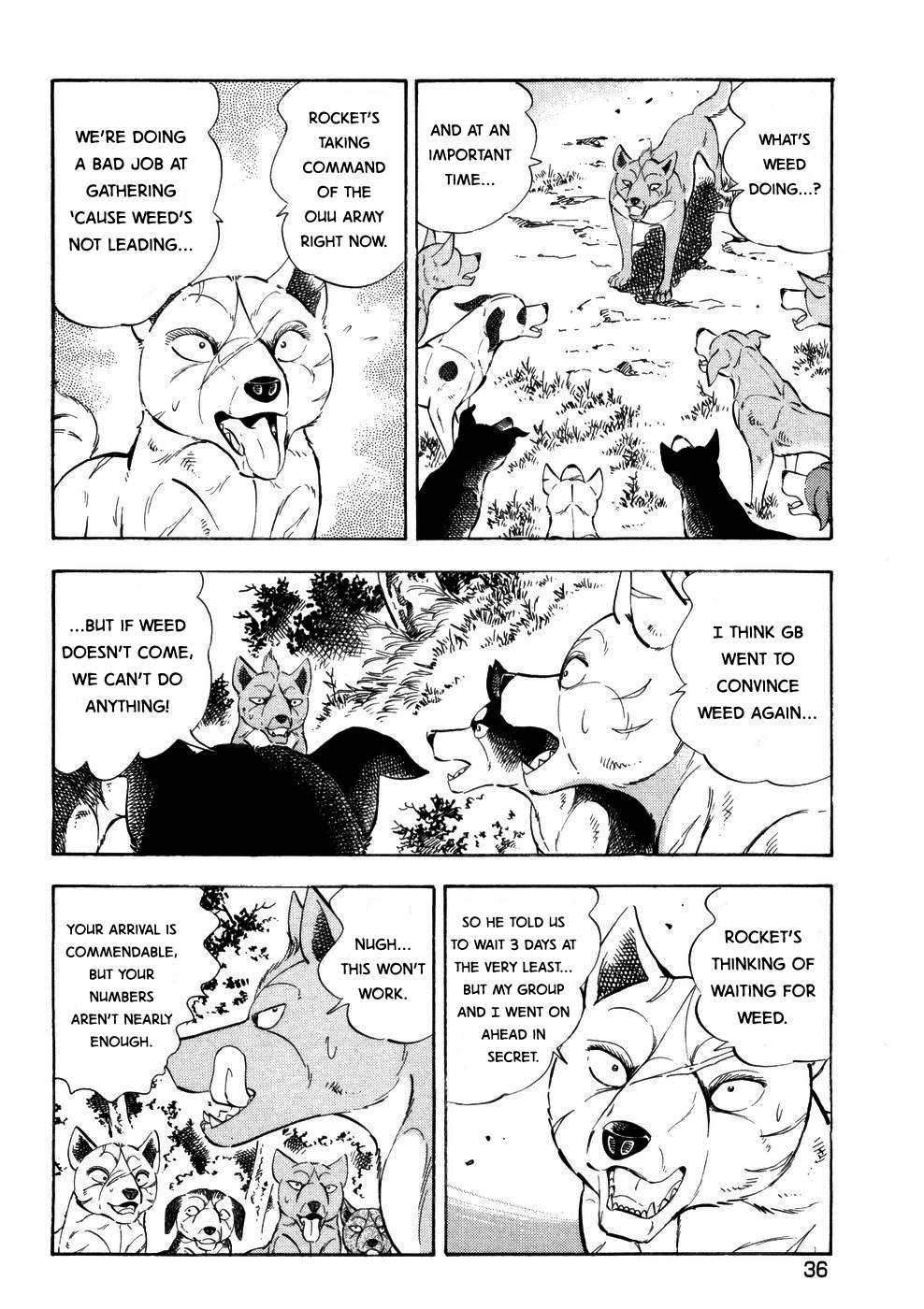 Ginga Densetsu Weed - chapter 357 - #4