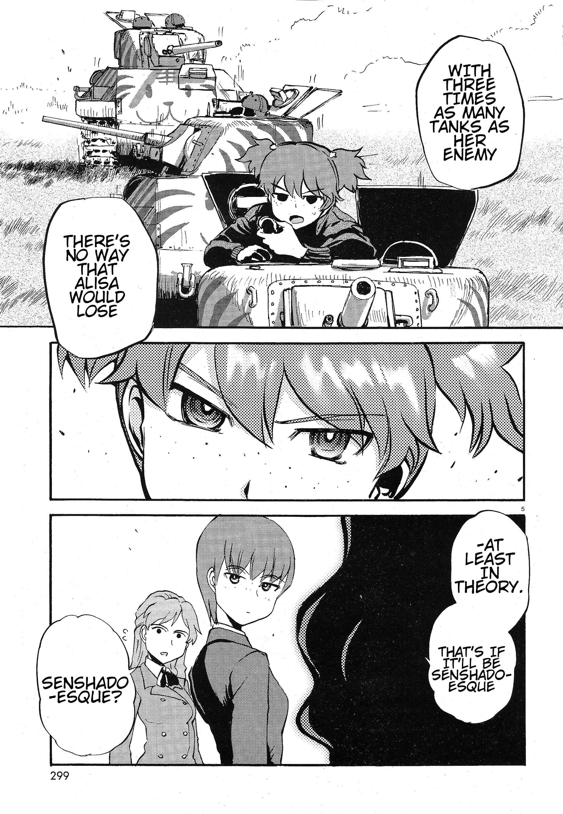Girls & Panzer - Ribbon no Musha - chapter 4 - #5
