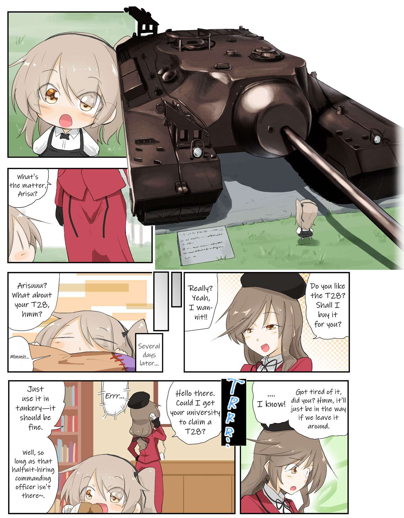 Girls Und Panzer Kindergarten Returns - chapter 17 - #1