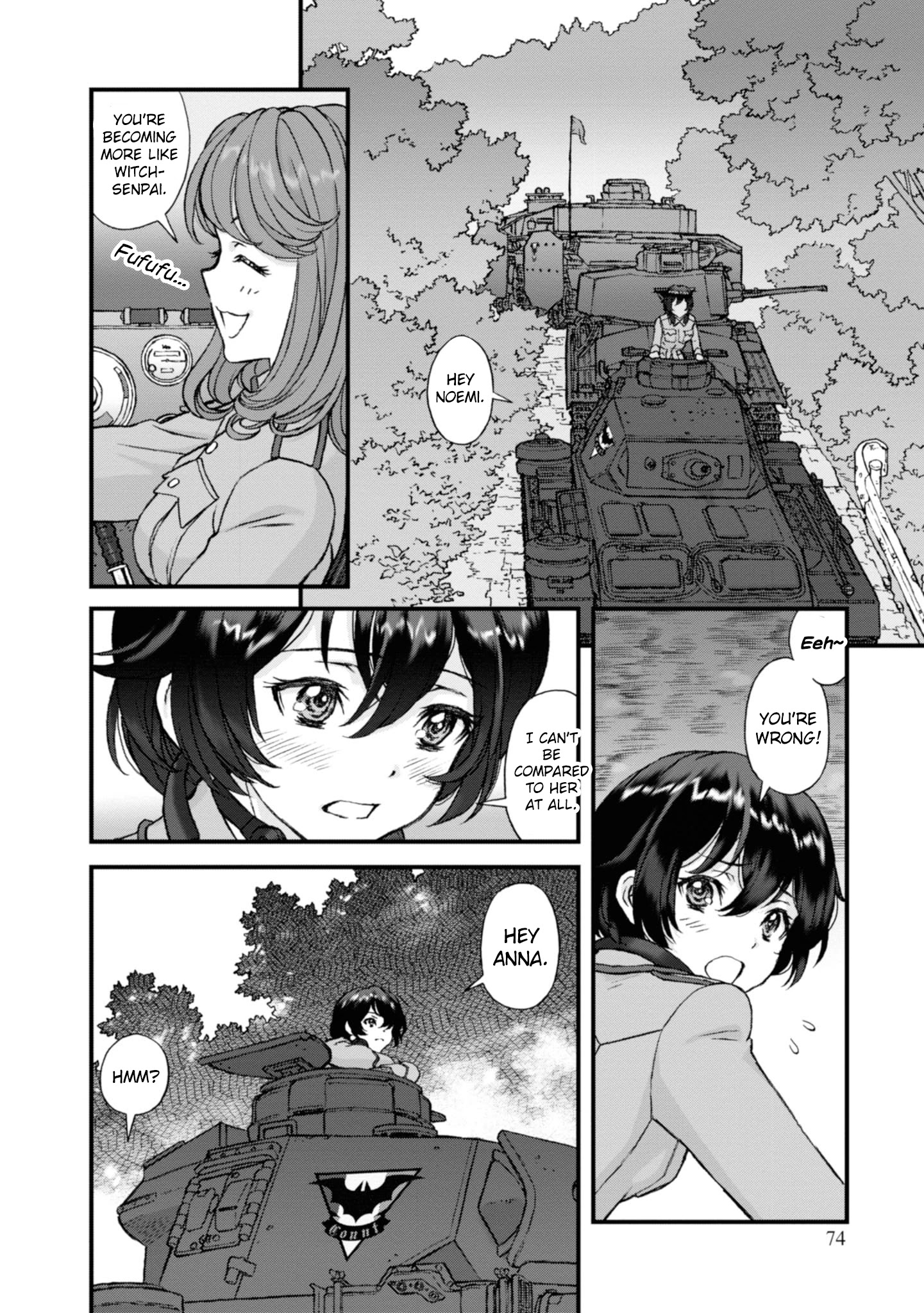 GIRLS und PANZER - The Fir Tree and the Iron-Winged Witch - chapter 6 - #3