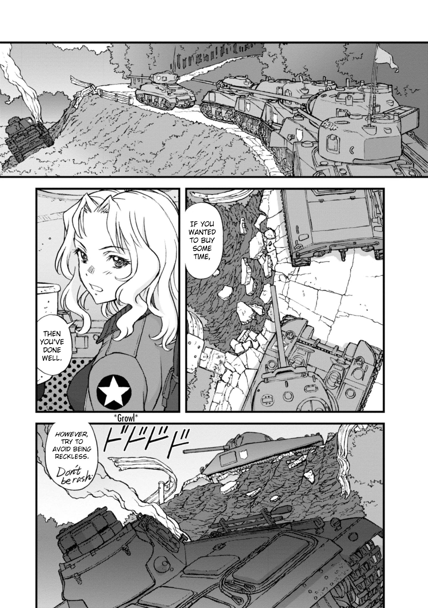 GIRLS und PANZER - The Fir Tree and the Iron-Winged Witch - chapter 9 - #6