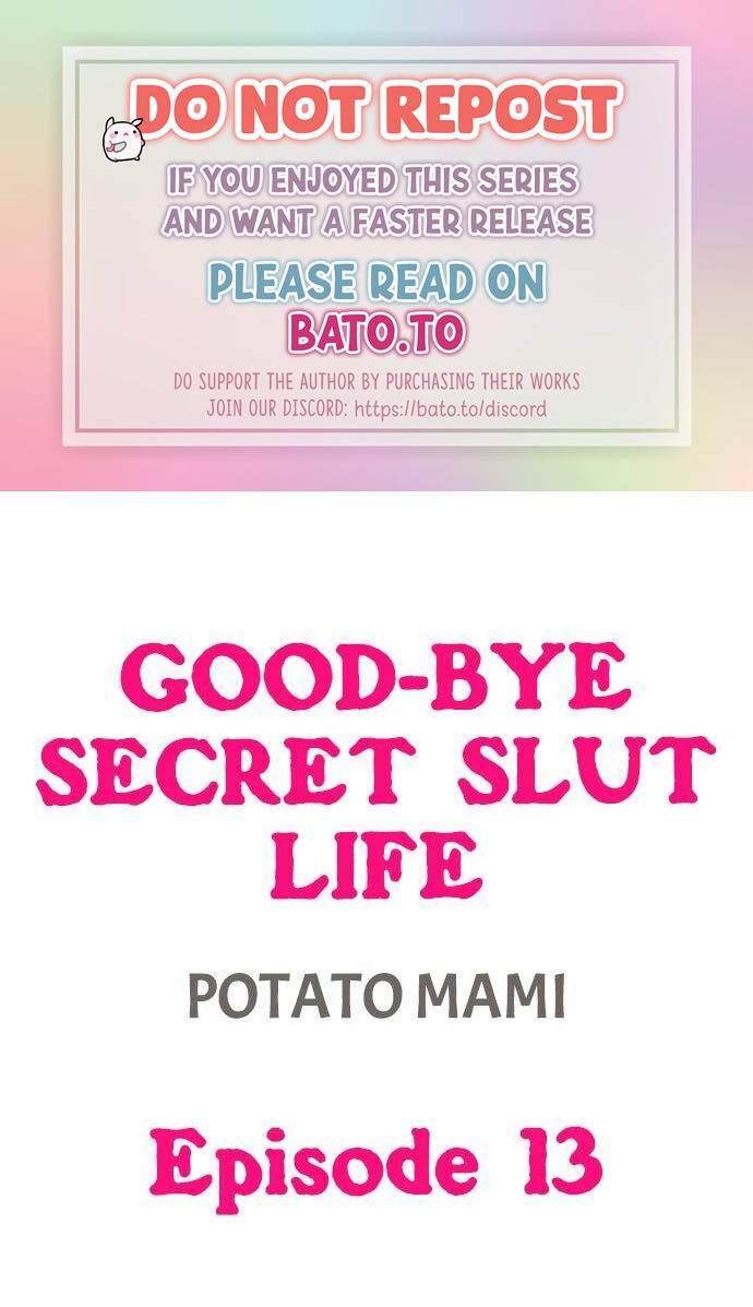 Good-Bye Secret Slut Life - chapter 13 - #1