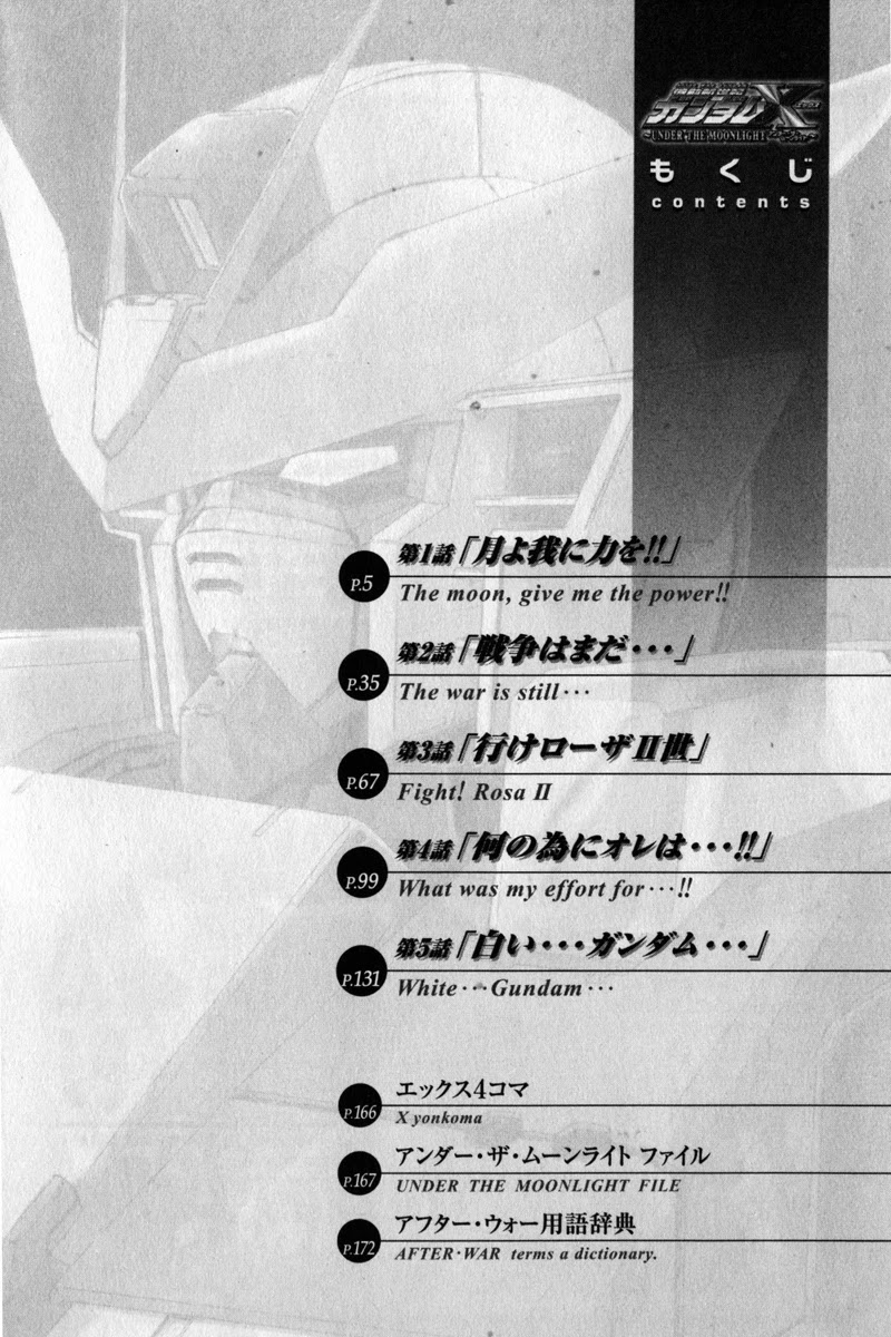 Gundam X: Under The Moonlight - chapter 1 - #6