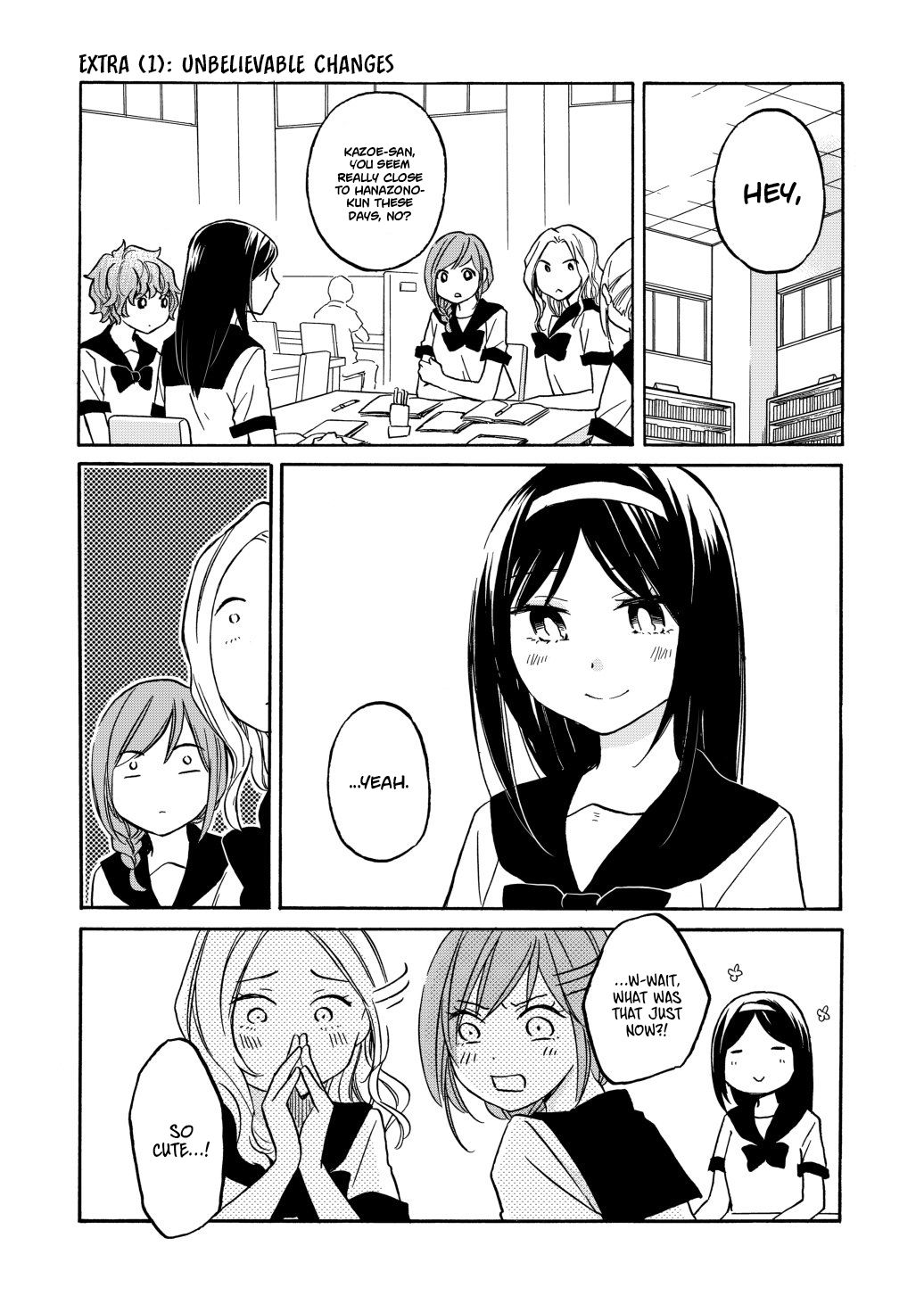 Hanazono And Kazoe's Bizarre After School Rendezvous - chapter 29 - #1