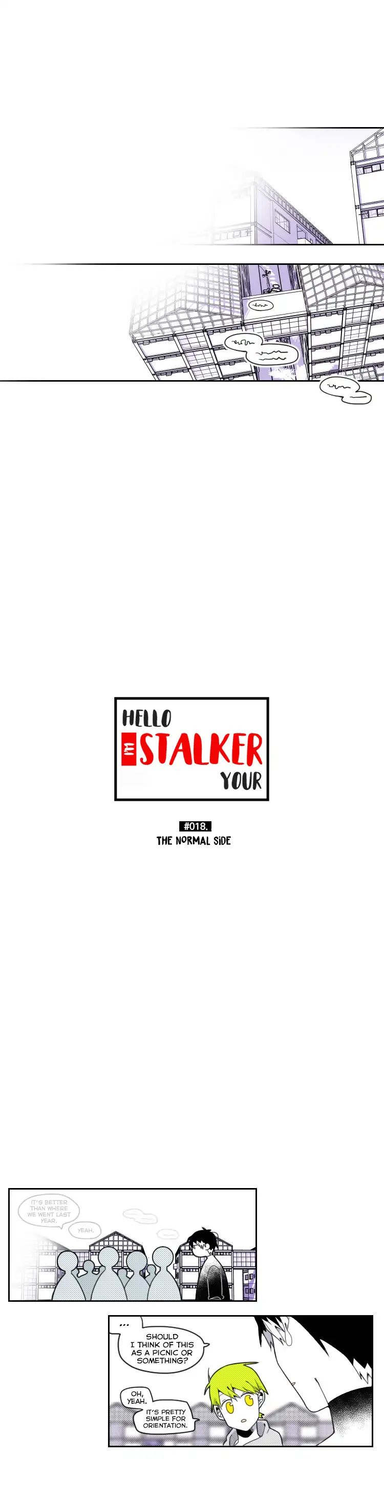 Hello, I'm Your Stalker - chapter 18 - #1