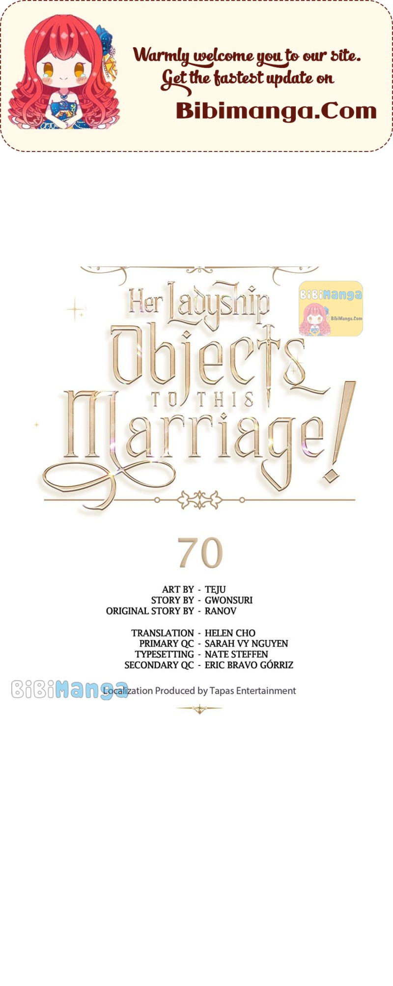 Her Ladyship Objects to this Marriage! - chapter 70 - #1