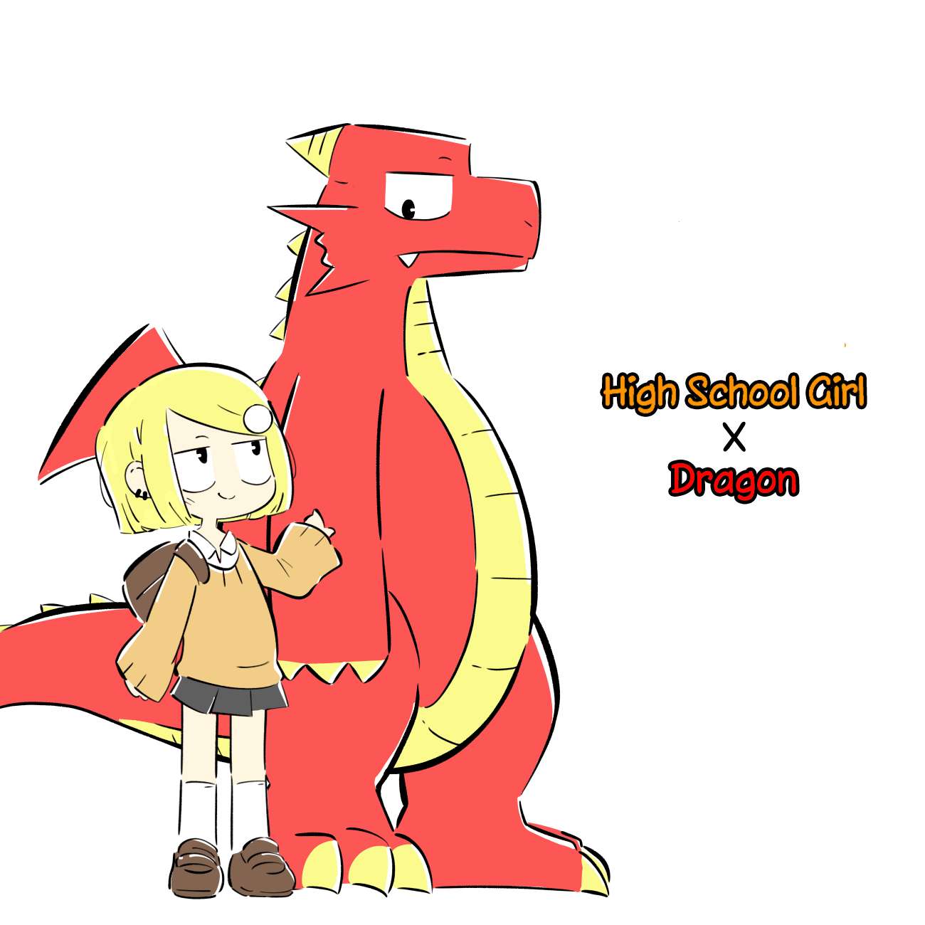 High School Girl X Dragon - chapter 17 - #1
