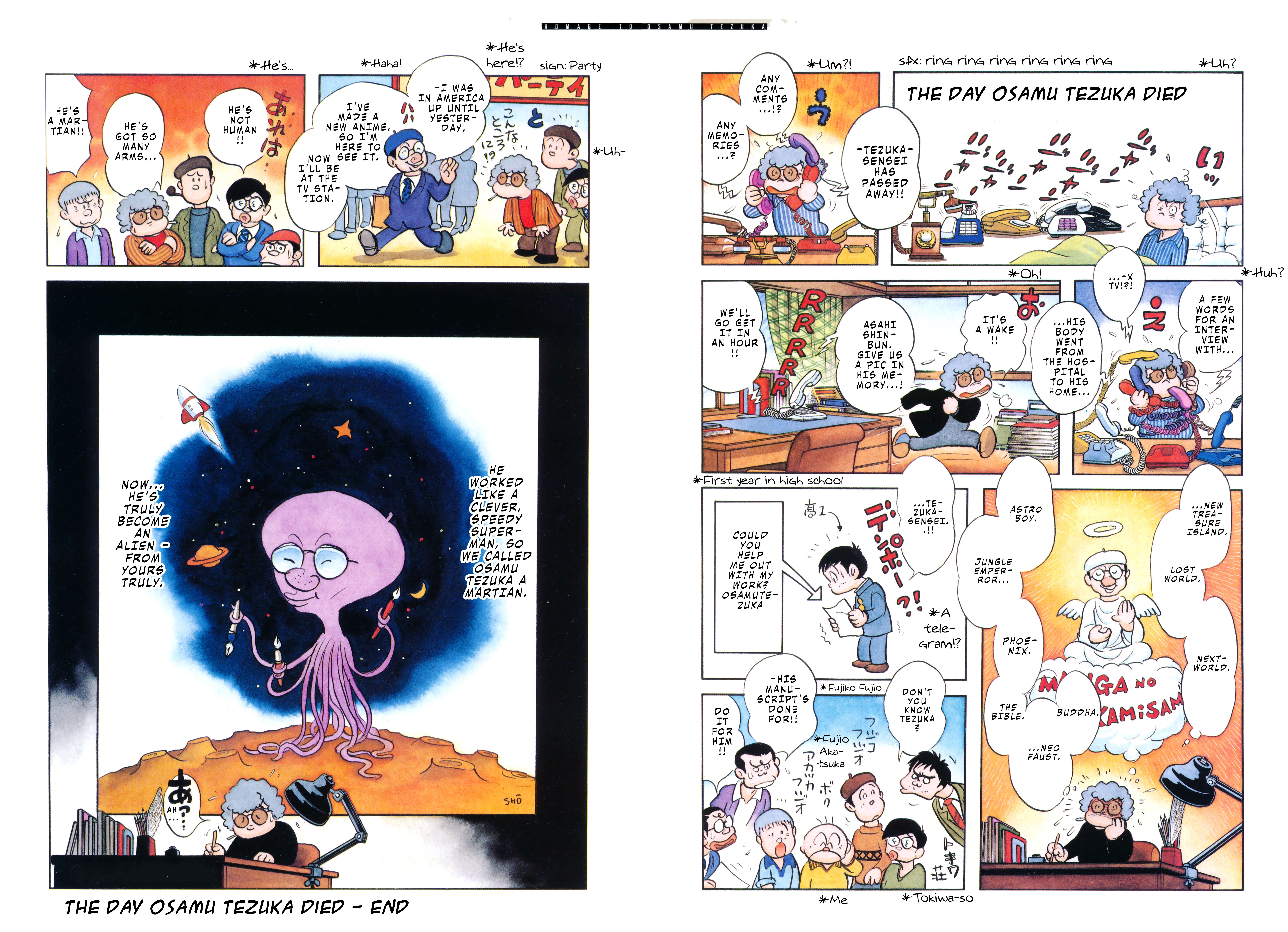 Homage To Osamu Tezuka - chapter 4 - #1