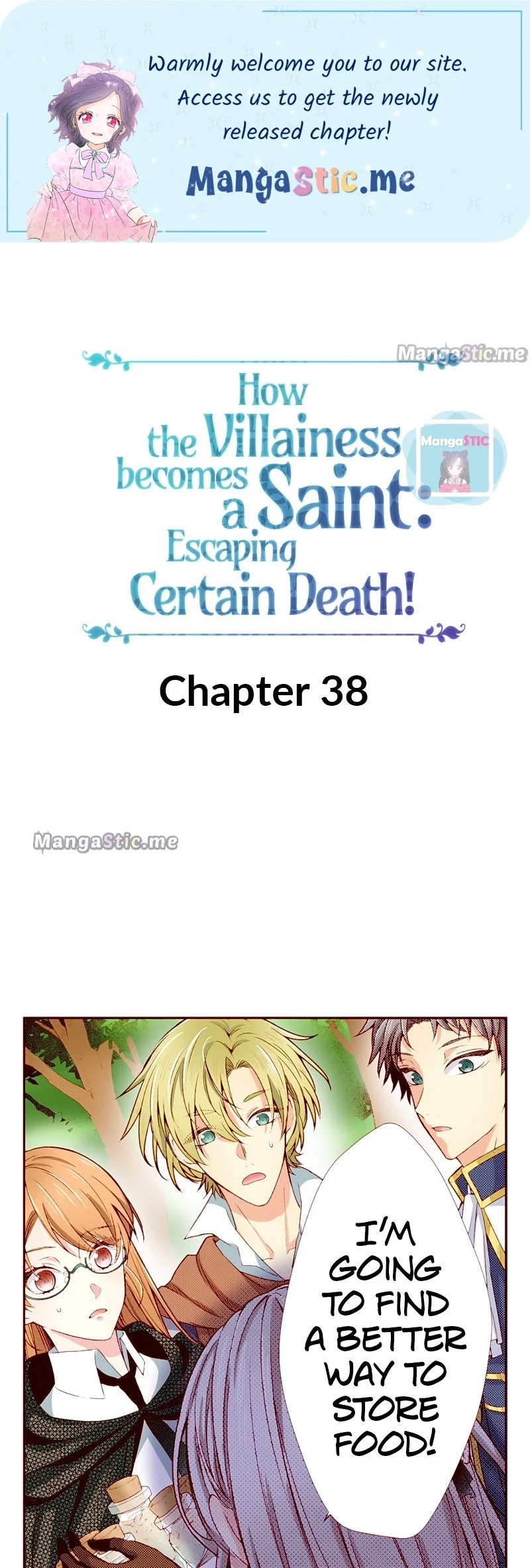 I’m a Villainess, But I’m going to Become a Saint and Exercise my Power to Avoid Death Flags. - chapter 38 - #1