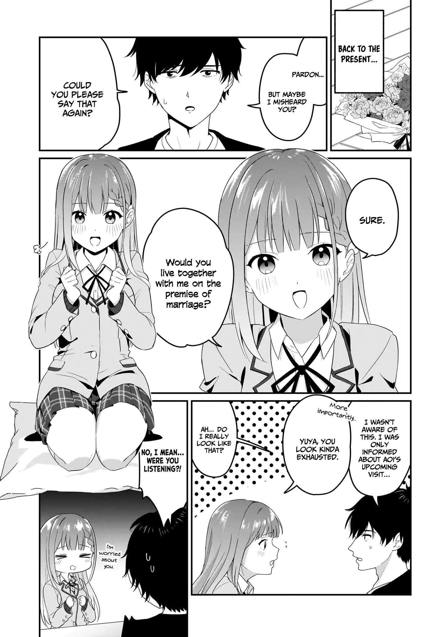 I, a Tired Office Worker, Start Living Together with a Beautiful Highschool Girl whom I Met Again After 7 Years - chapter 1 - #6