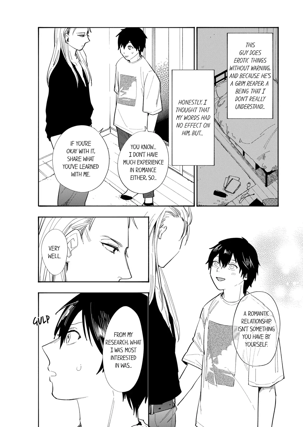 I, a Virgin, Became Friends with Benefits with a Grim Reaper - chapter 8 - #4