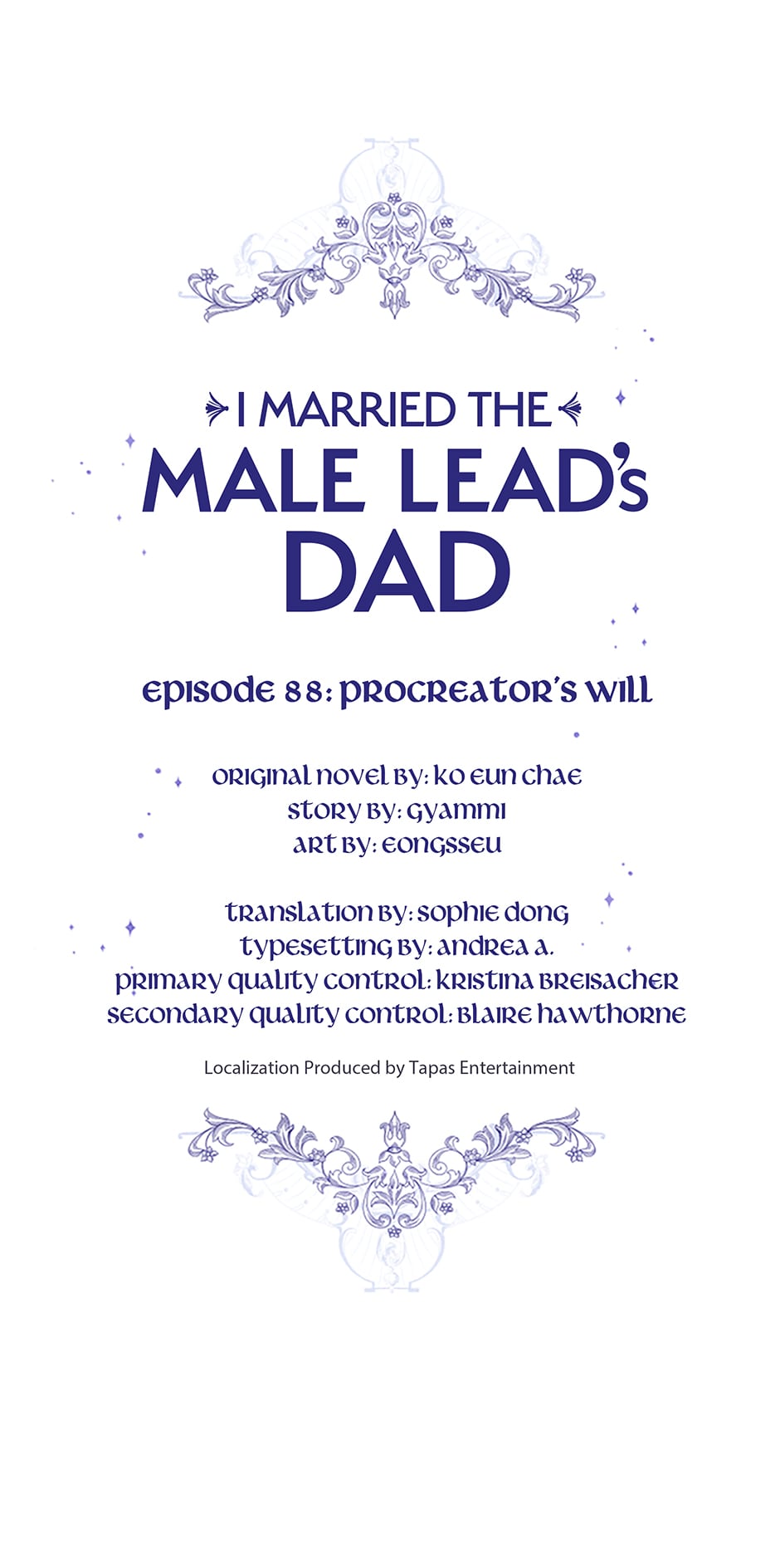 I Married the Male Lead's Dad - chapter 88 - #2