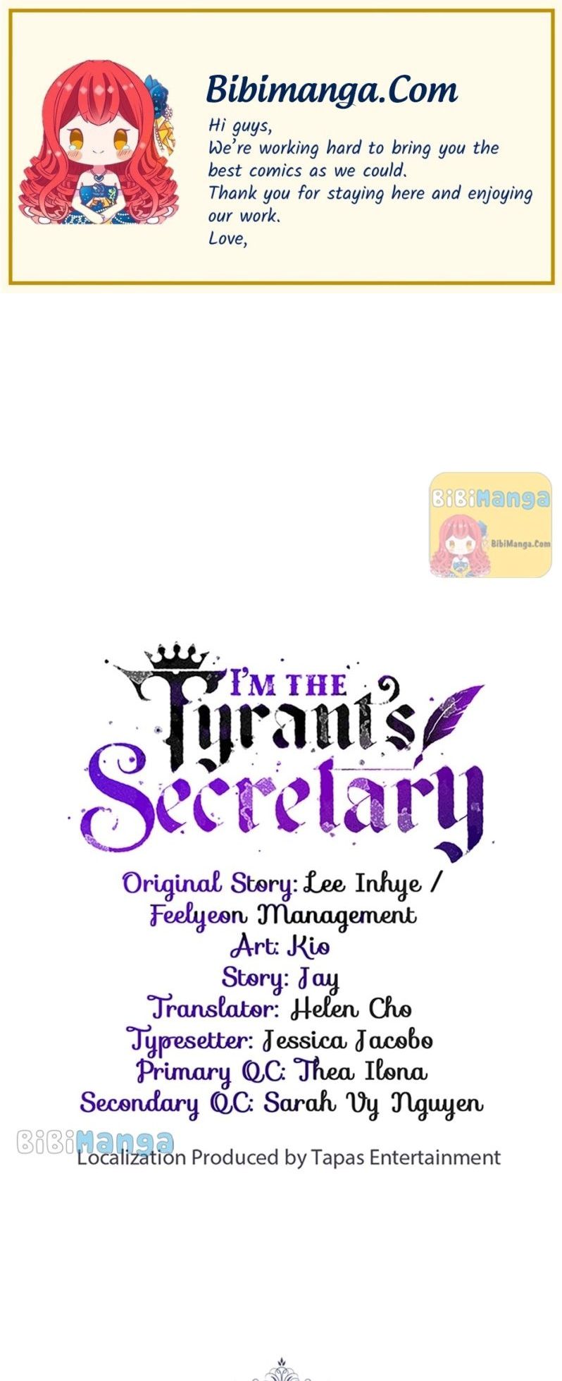 I Became The Tyrant’S Secretary - chapter 71 - #1