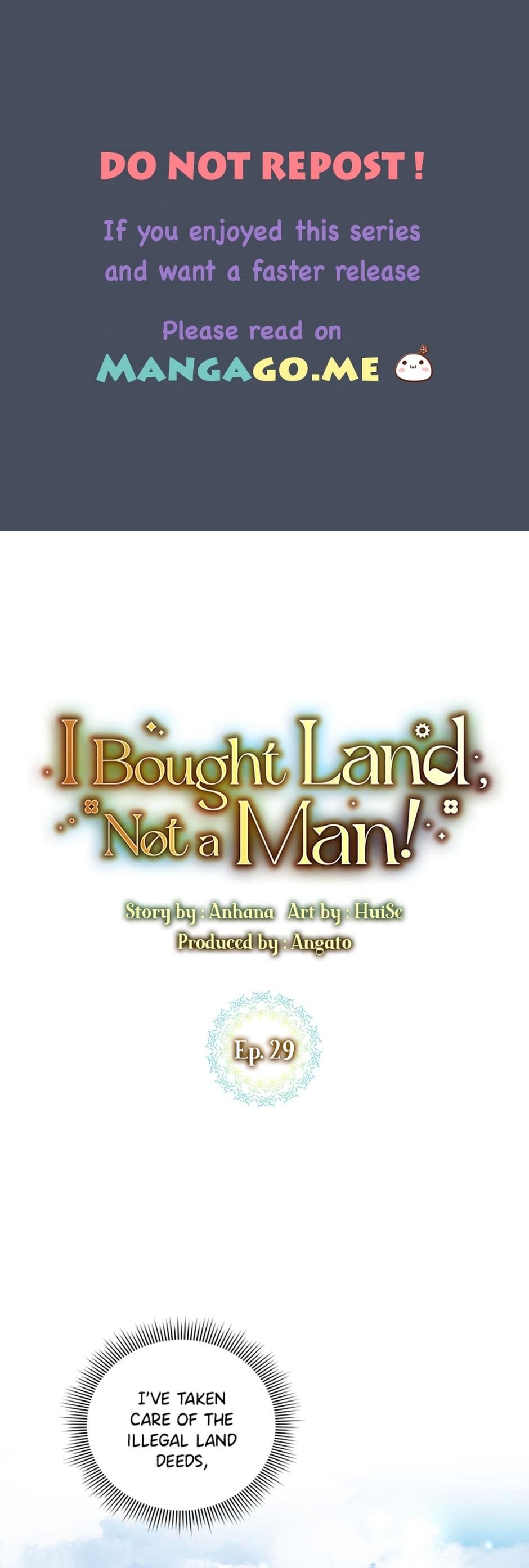 I Bought The Land, Not A Man - chapter 29 - #1
