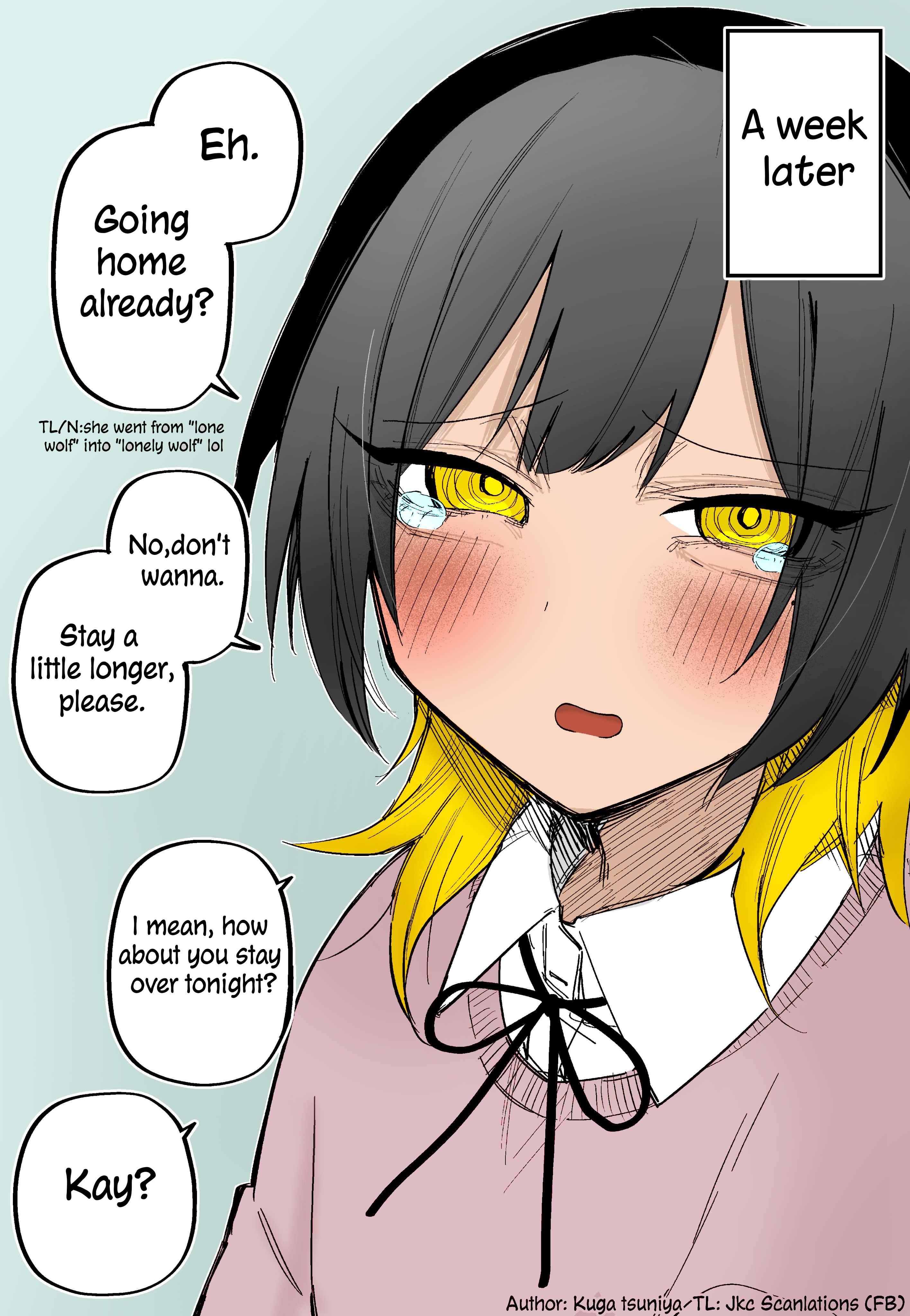 I Confessed To A Lone Wolf Girl (Fan Colored) - chapter 1 - #2