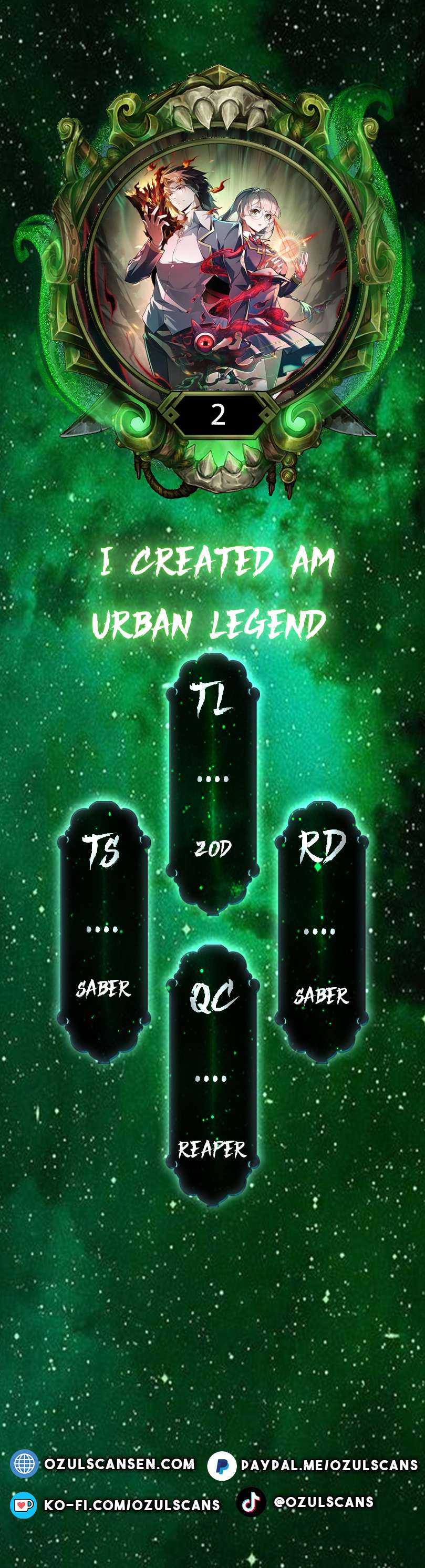 I created an Urban Legend - chapter 2 - #1