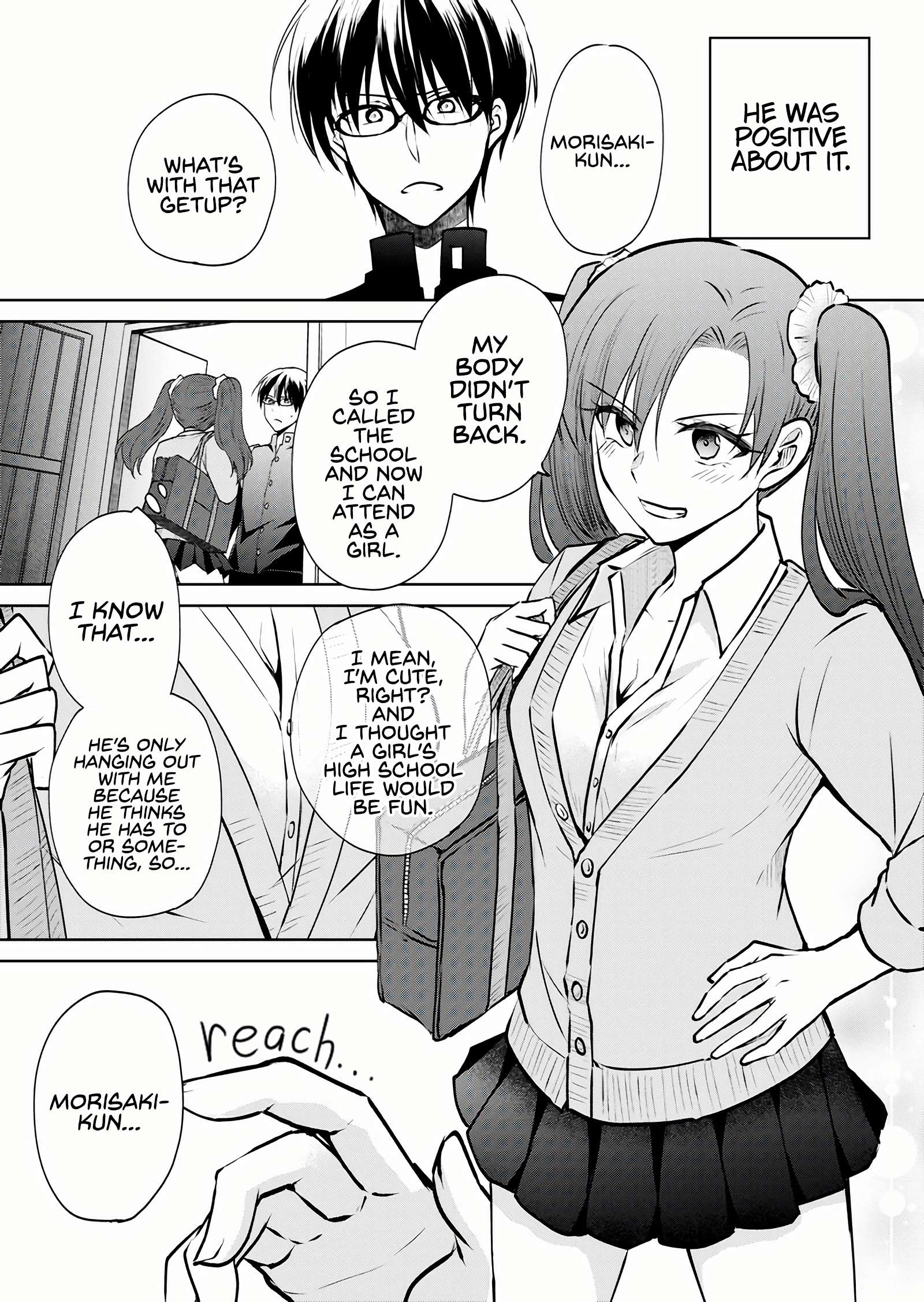 I Got Genderswapped (♂→♀), So I Tried To Seduce My Classmate - chapter 1 - #2