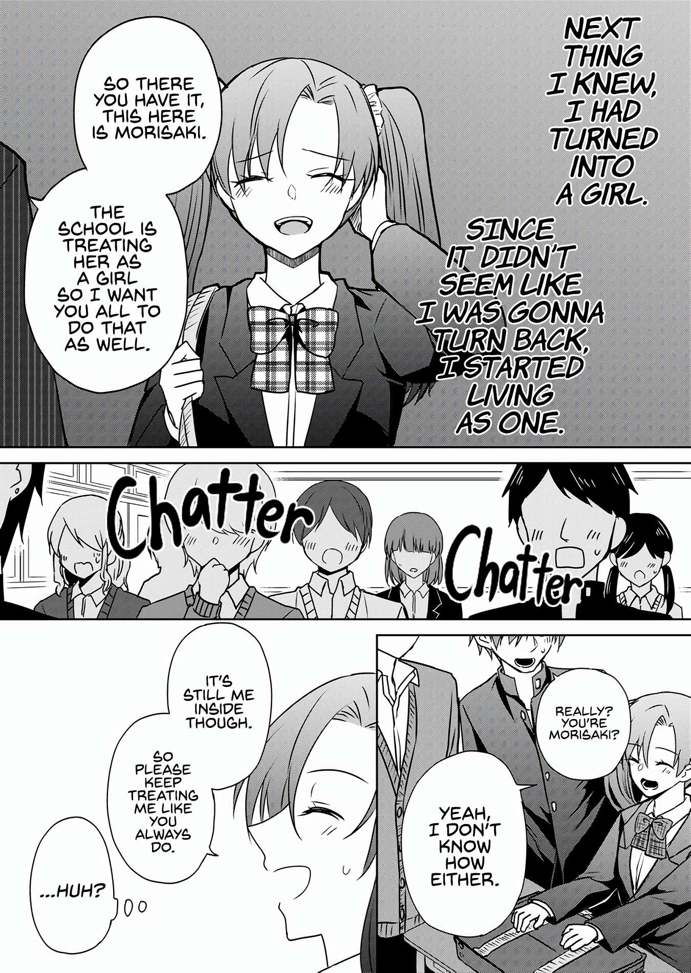 I Got Genderswapped (♂→♀), So I Tried To Seduce My Classmate - chapter 2.1 - #1