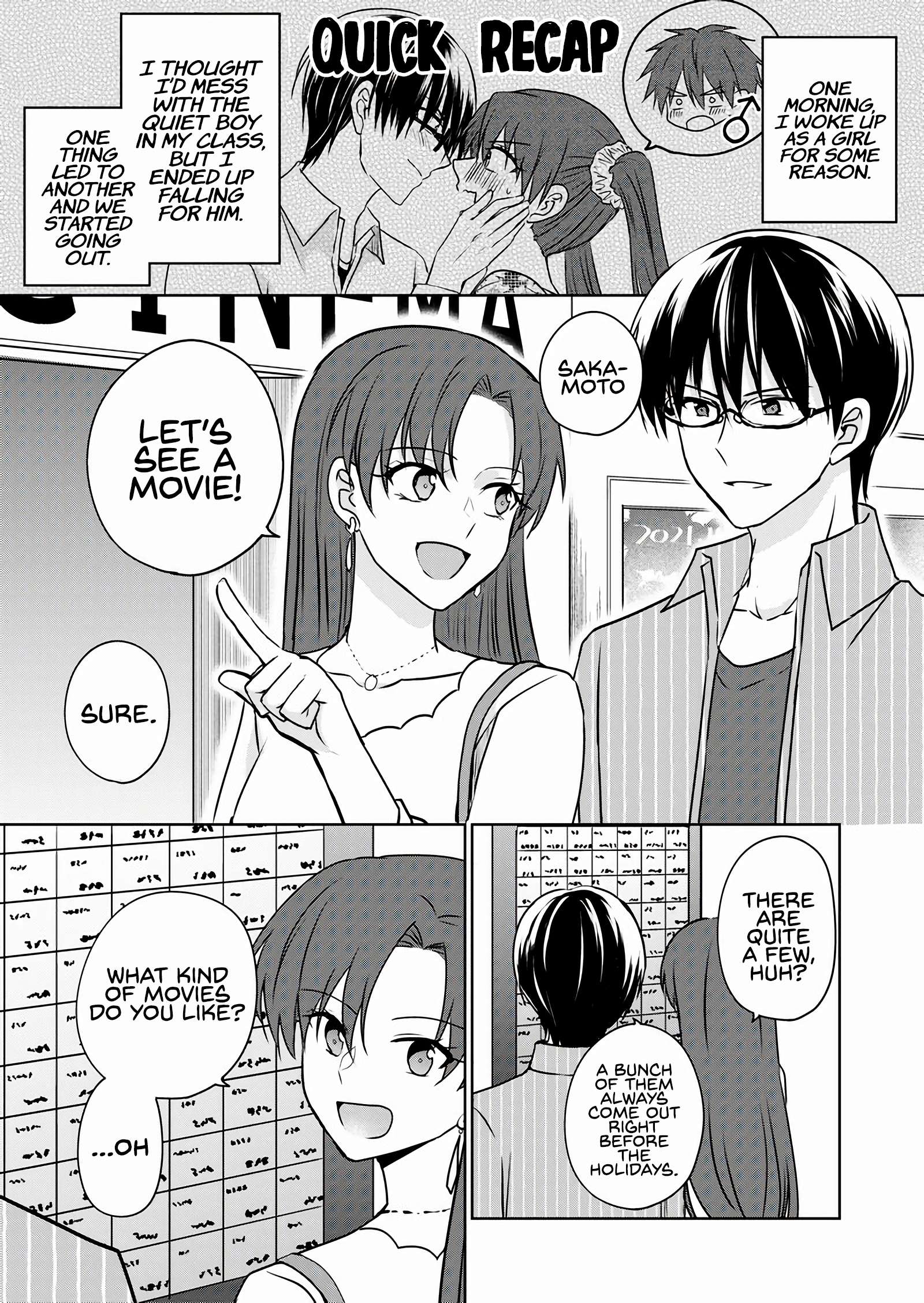 I Got Genderswapped (♂→♀), So I Tried To Seduce My Classmate - chapter 4.2 - #1