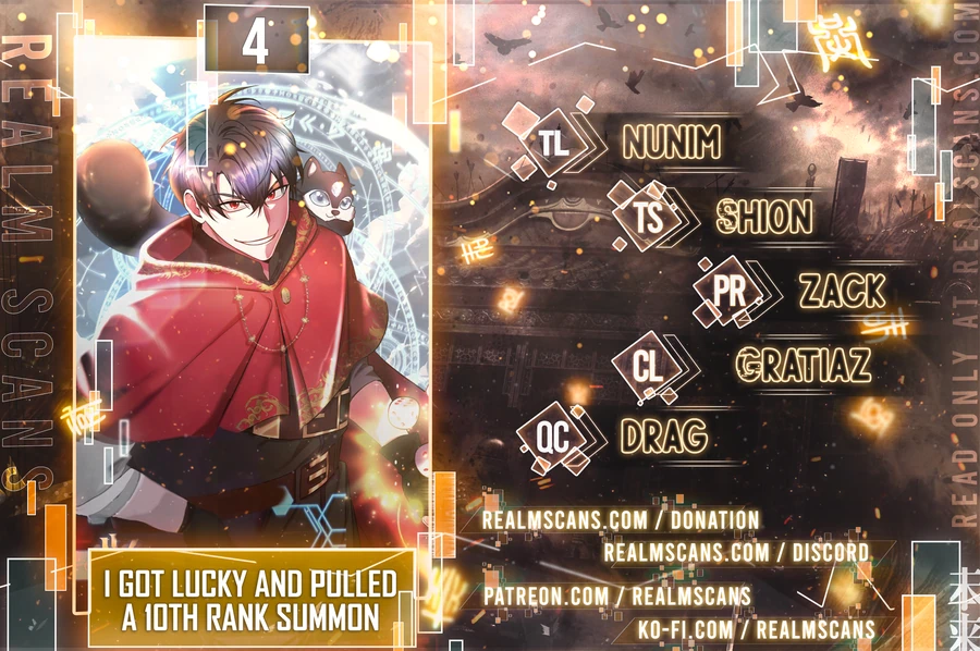 I Got Lucky And Pulled A 10th Rank Summon - chapter 4 - #1
