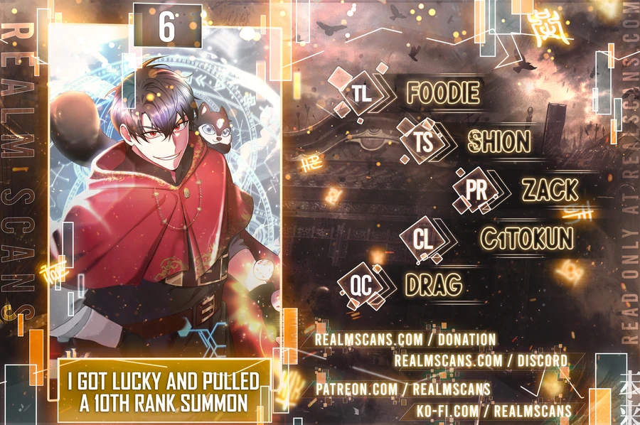 I Got Lucky And Pulled A 10Th Rank Summon - chapter 6 - #1