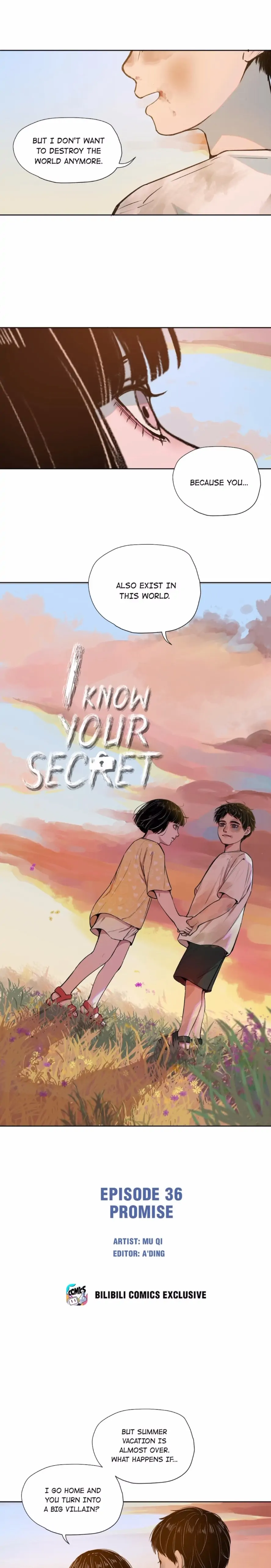 I Know Your Secret - chapter 36 - #1