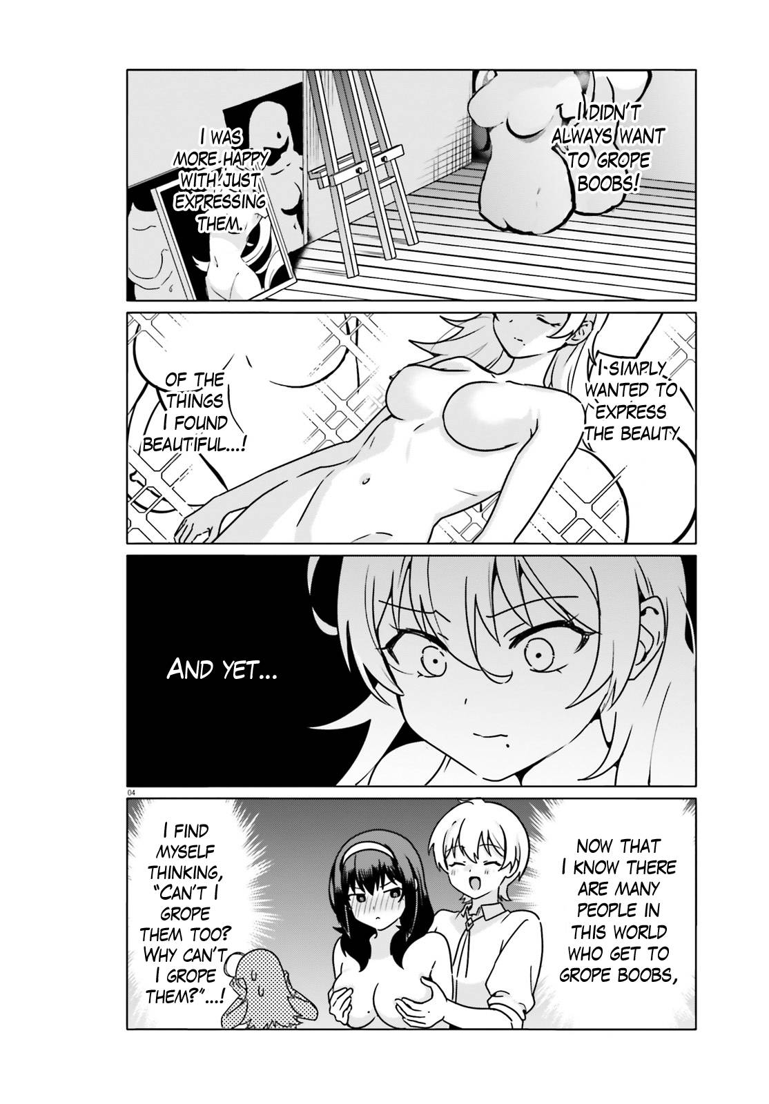 I Like OPPAI Best in the World! - chapter 66 - #4